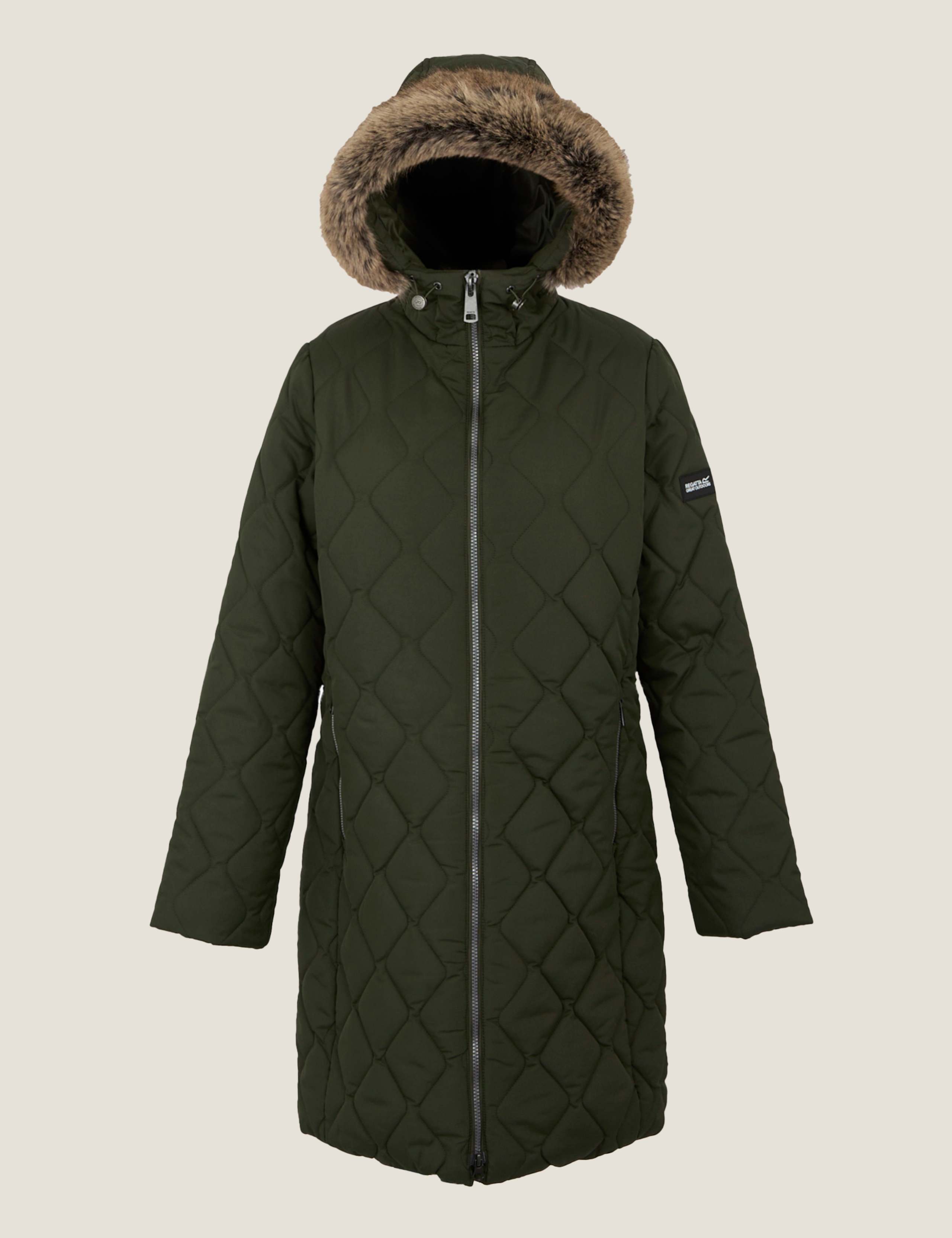 Fritha III Hooded Padded Longline Coat 2 of 7