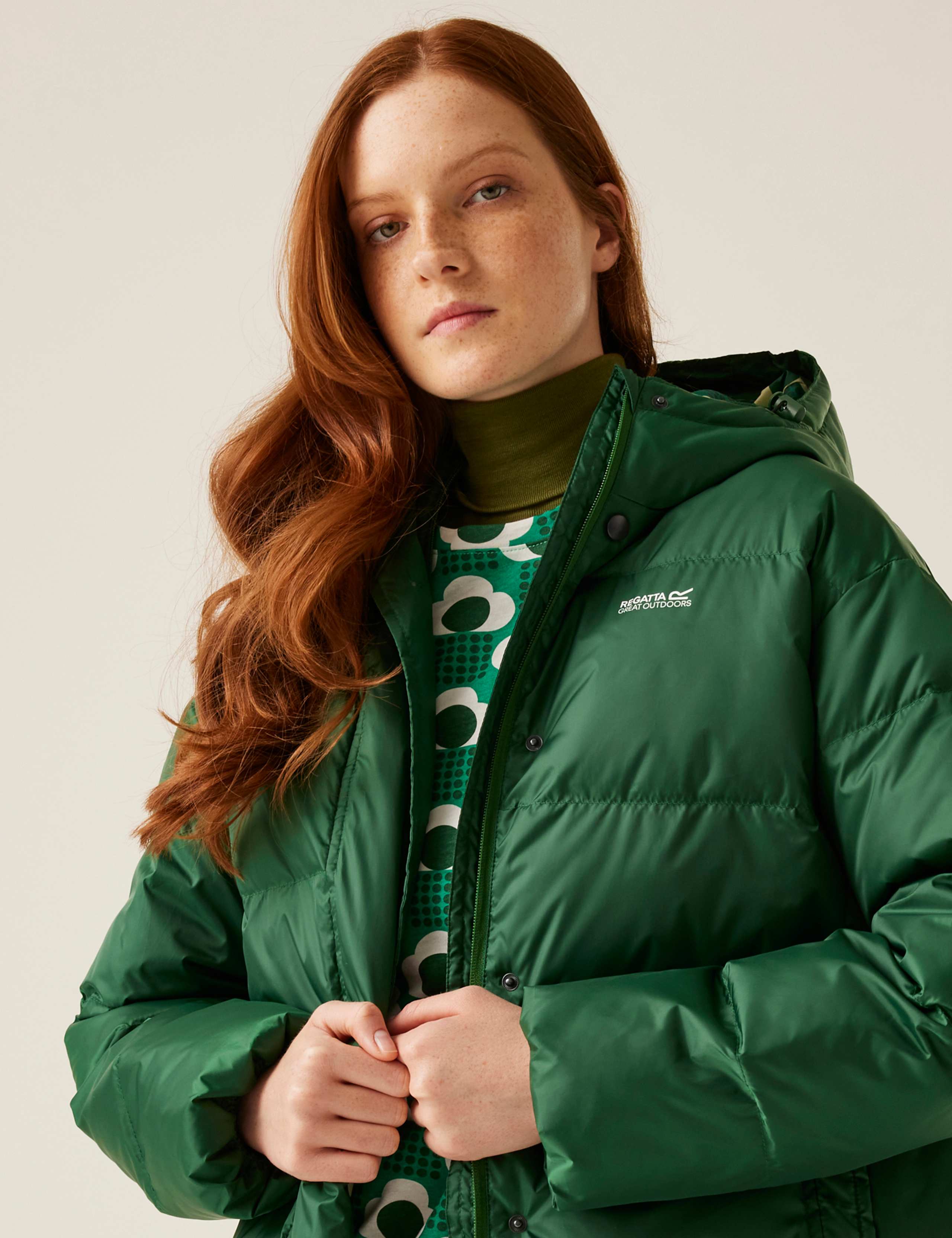 Orla Kiely Hooded Padded Jacket 6 of 7