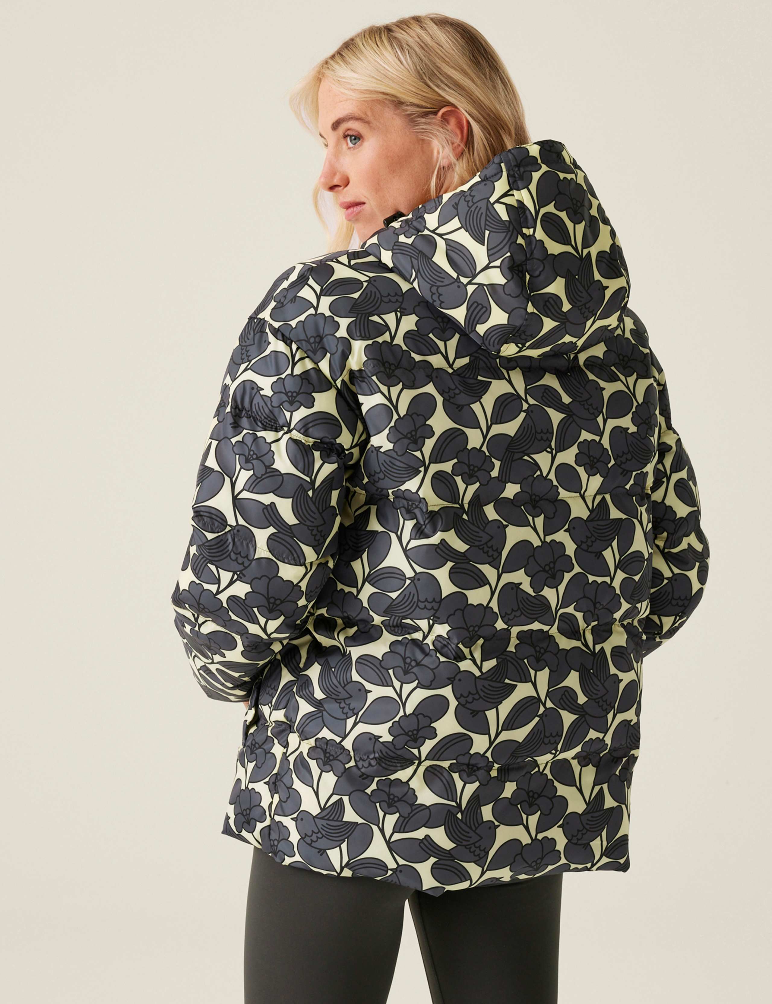 Orla Kiely Hooded Padded Jacket 4 of 6