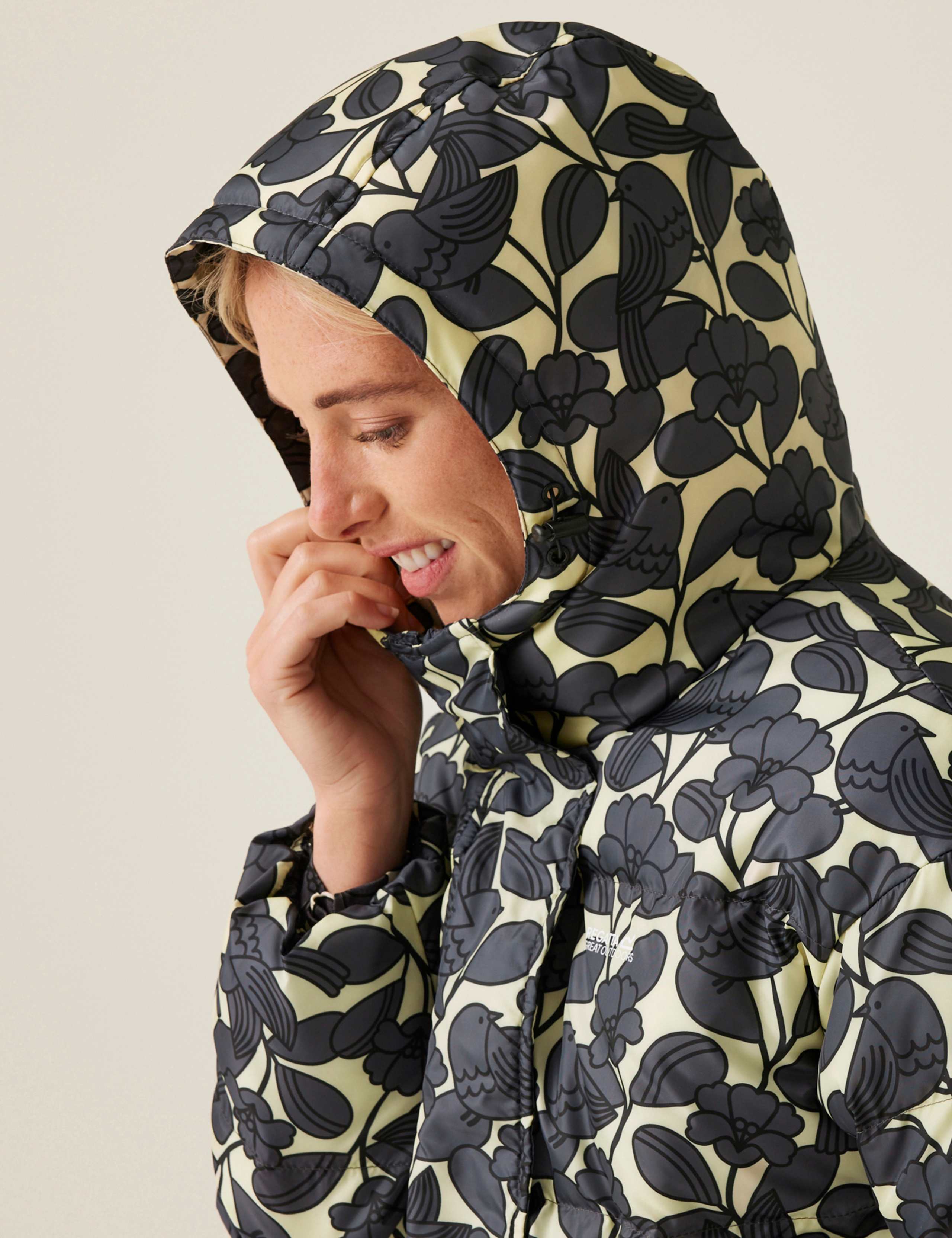 Orla Kiely Hooded Padded Jacket 5 of 6