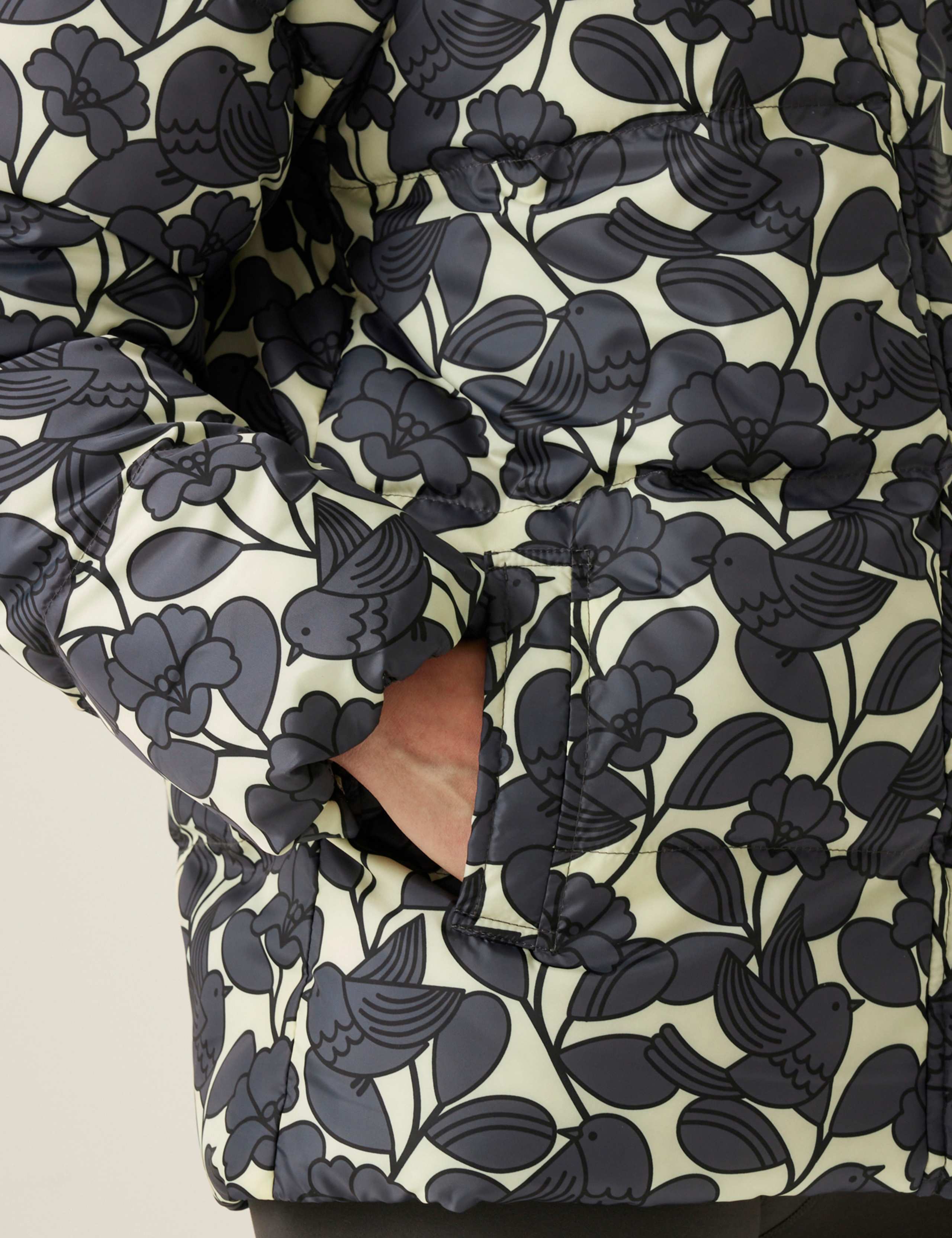 Orla Kiely Hooded Padded Jacket 6 of 6