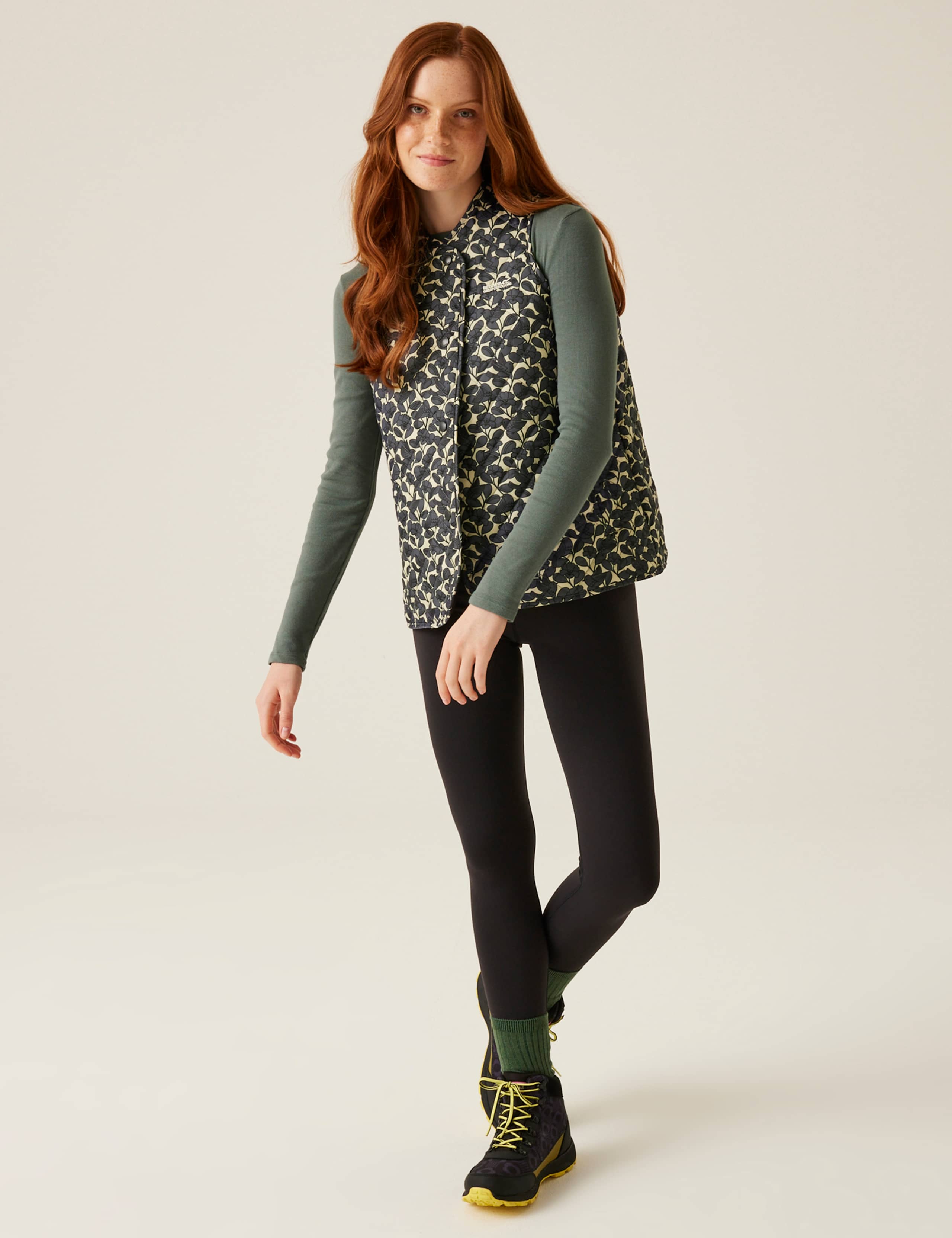 Orla Kiely Quilted Floral Gilet 3 of 6