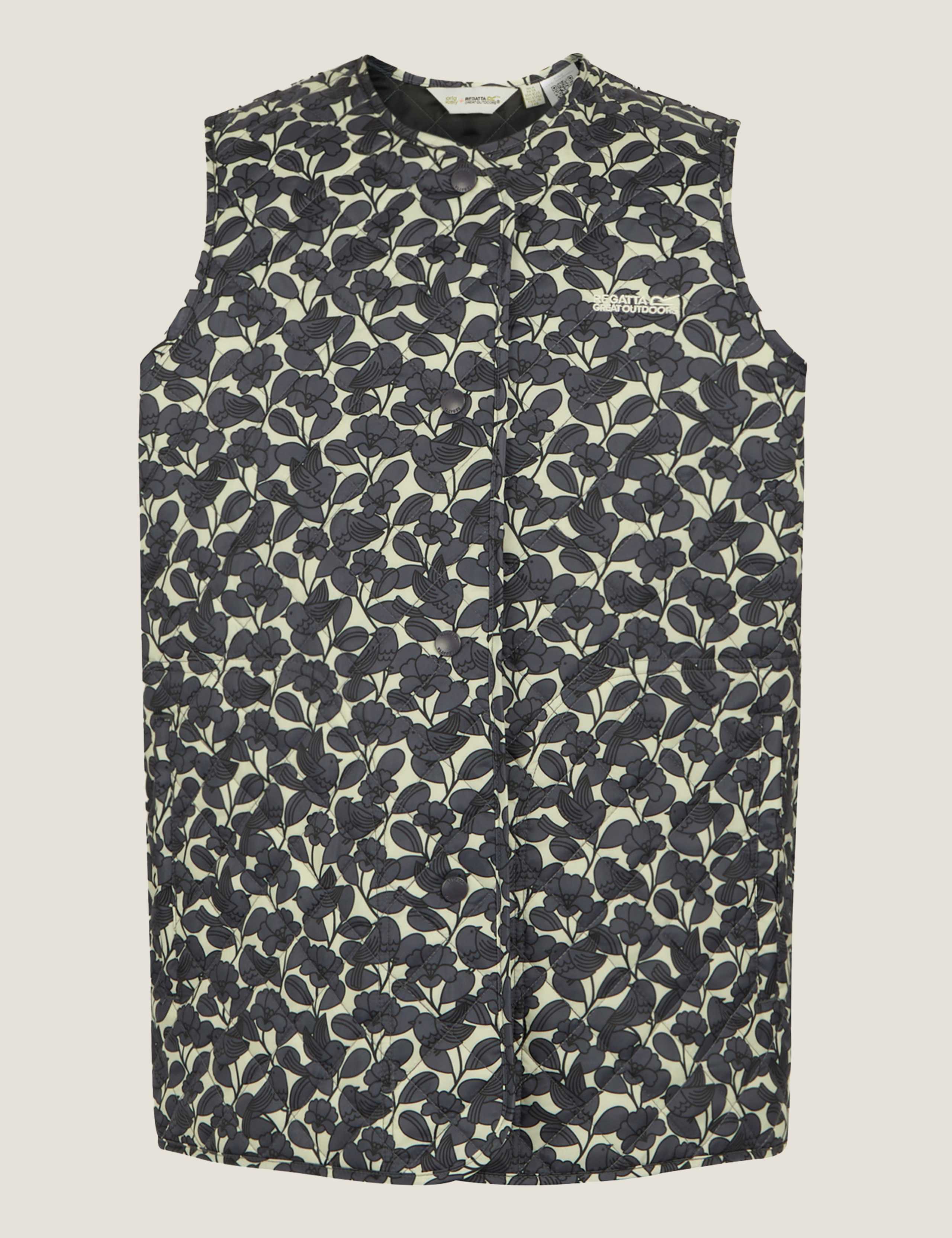 Orla Kiely Quilted Floral Gilet 2 of 6