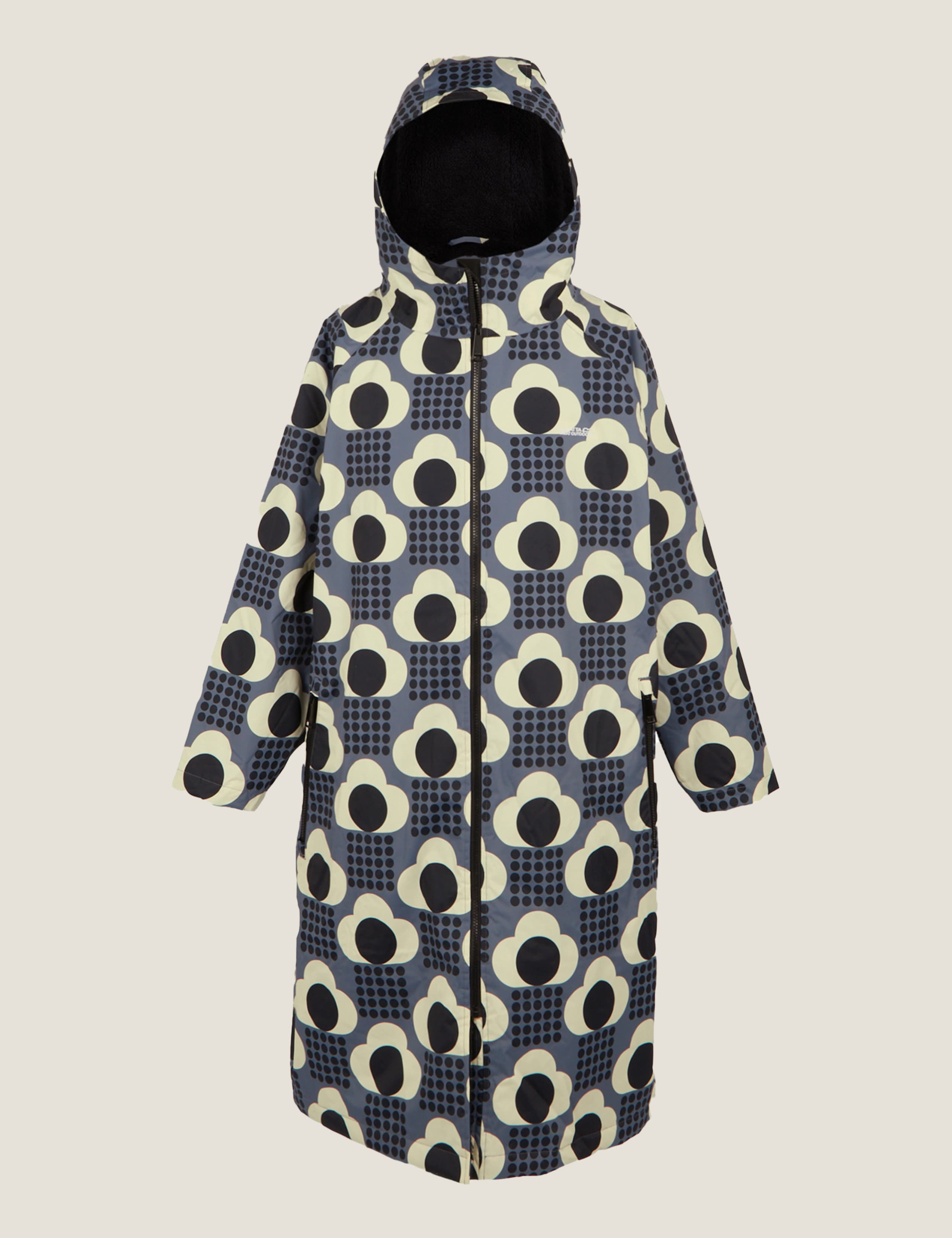 Orla Kiely Waterproof Hooded Changing Robe 2 of 7