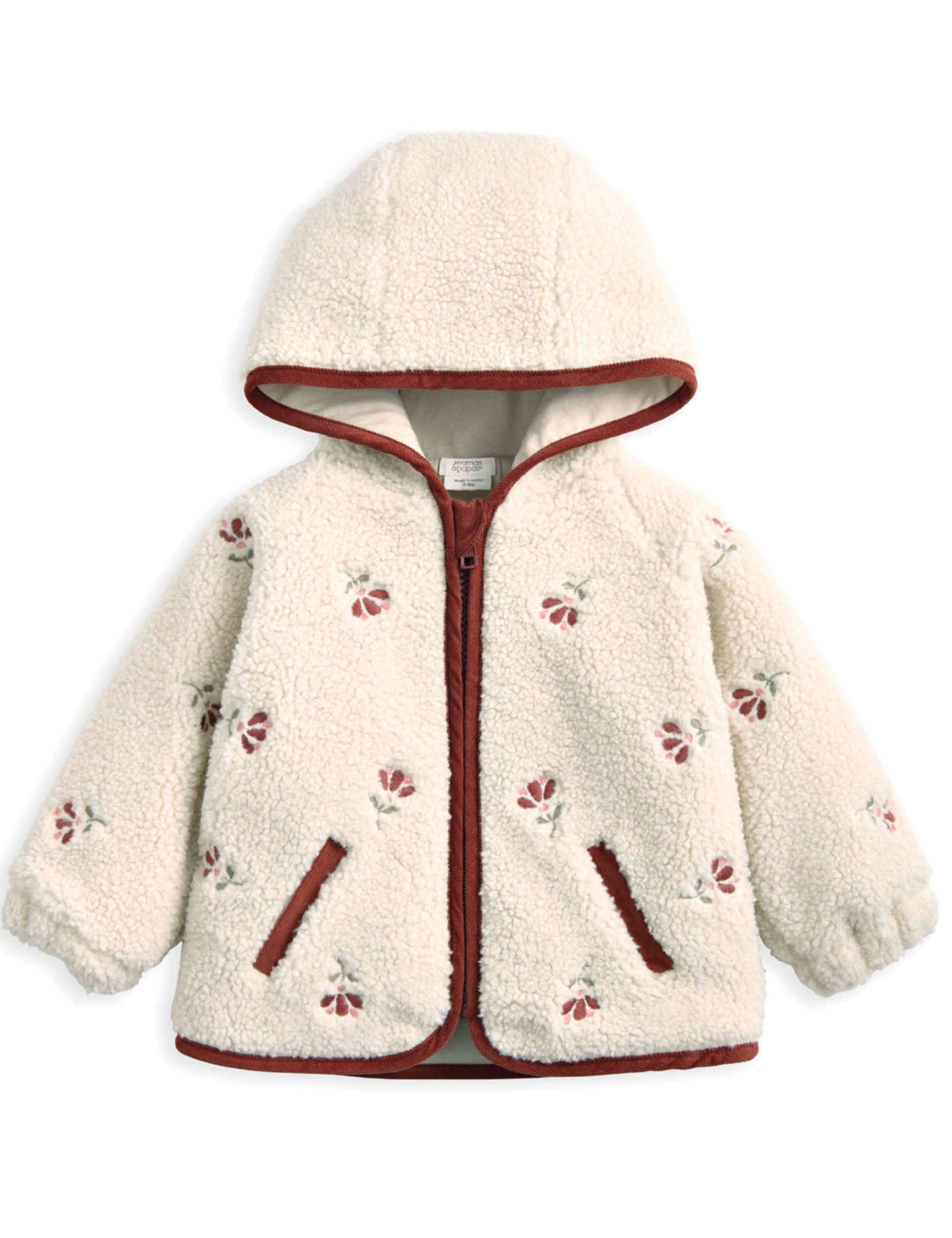 Borg Hooded Jacket (3 Mths-3 Yrs) 2 of 2