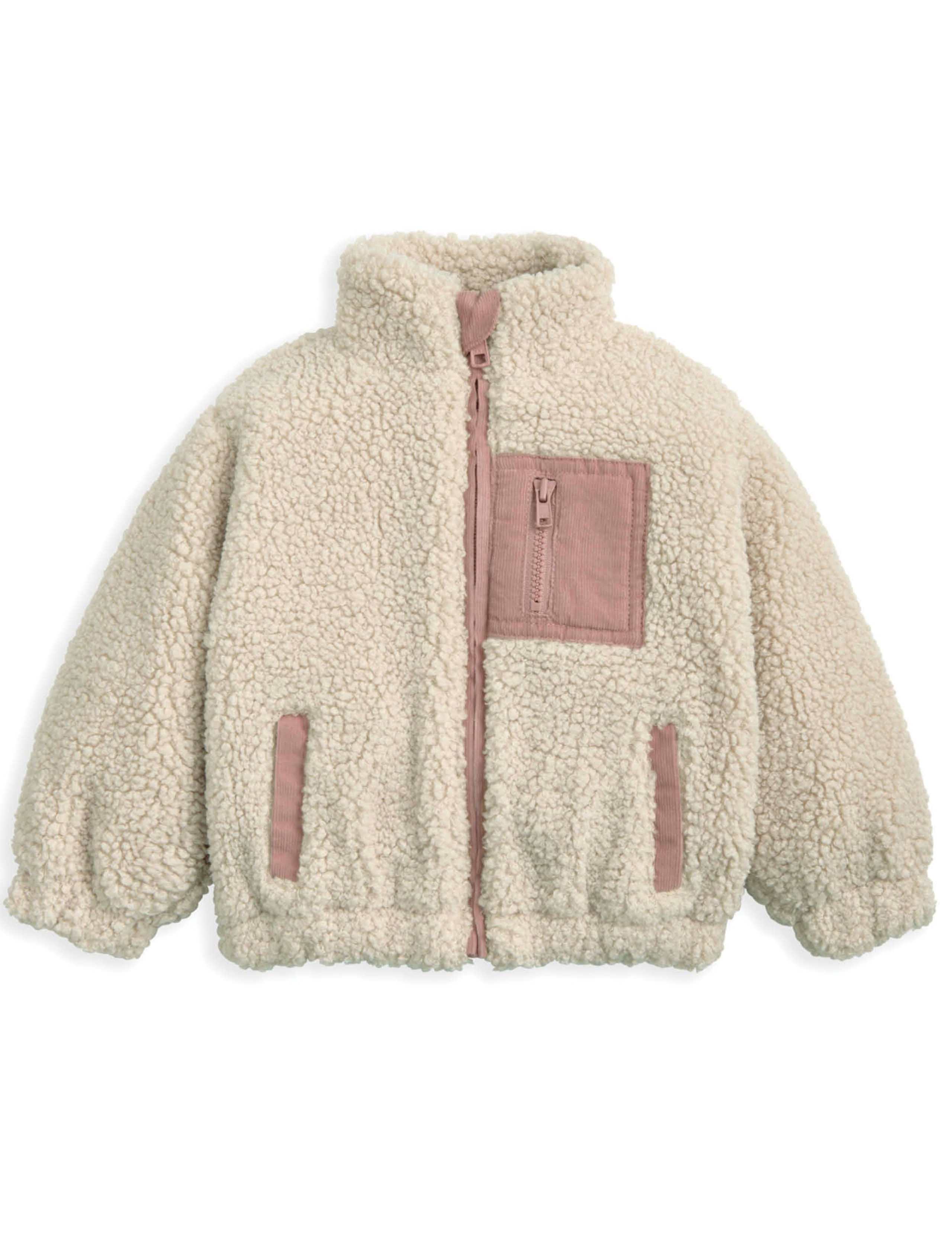 Borg Funnel Neck Jacket (3 Mths-3 Yrs) 2 of 2