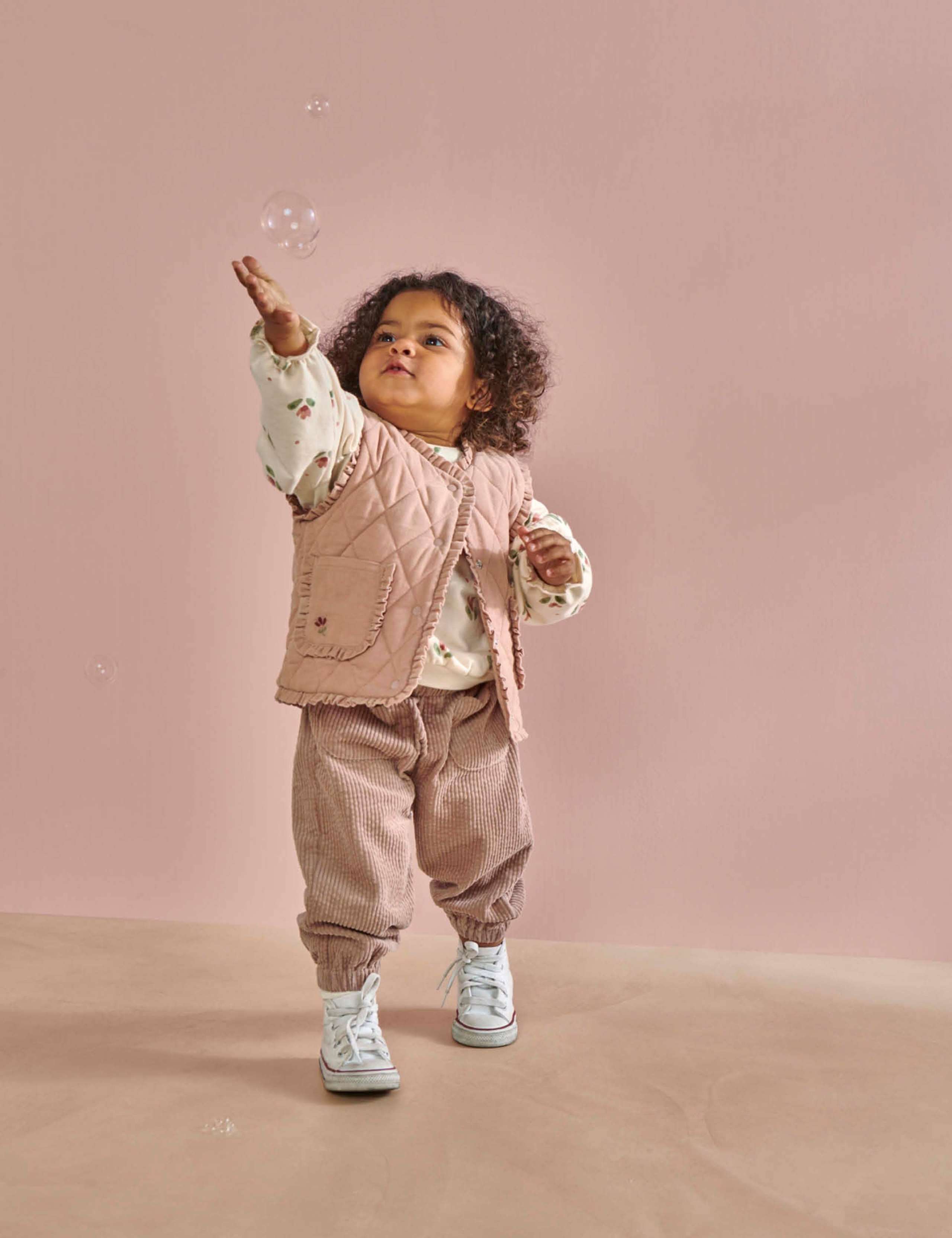 Cord Quilted Gilet (3 Mths-3 Yrs) 5 of 14