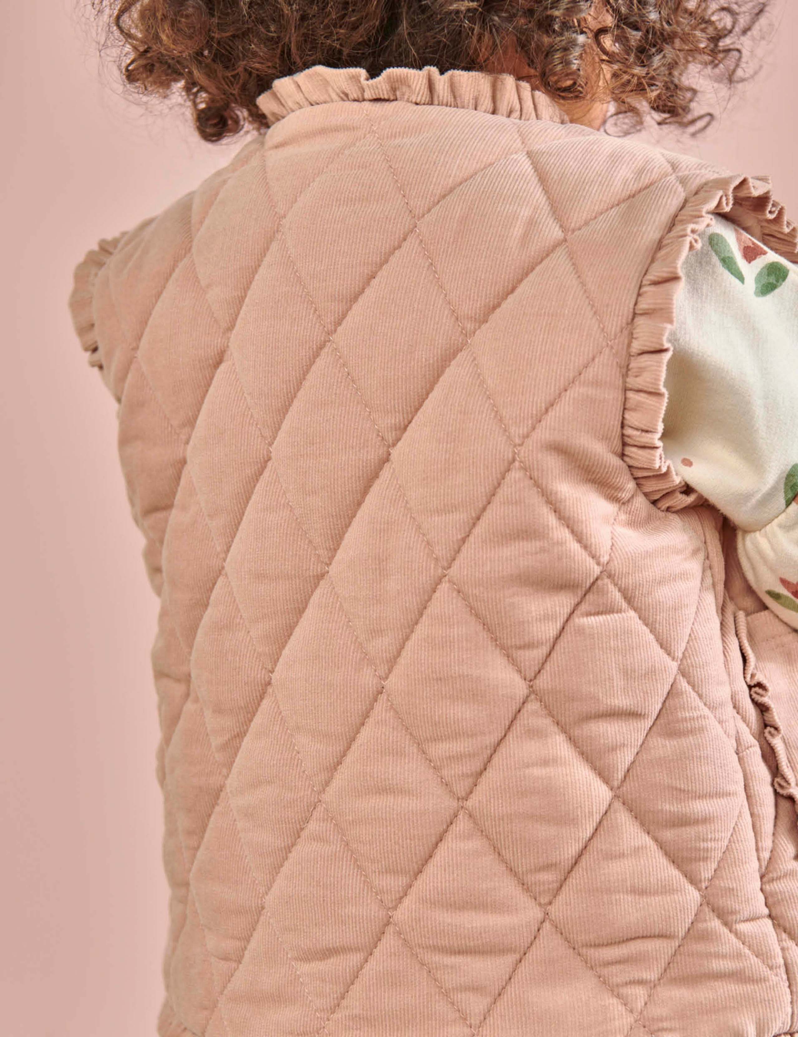 Cord Quilted Gilet (3 Mths-3 Yrs) 6 of 14