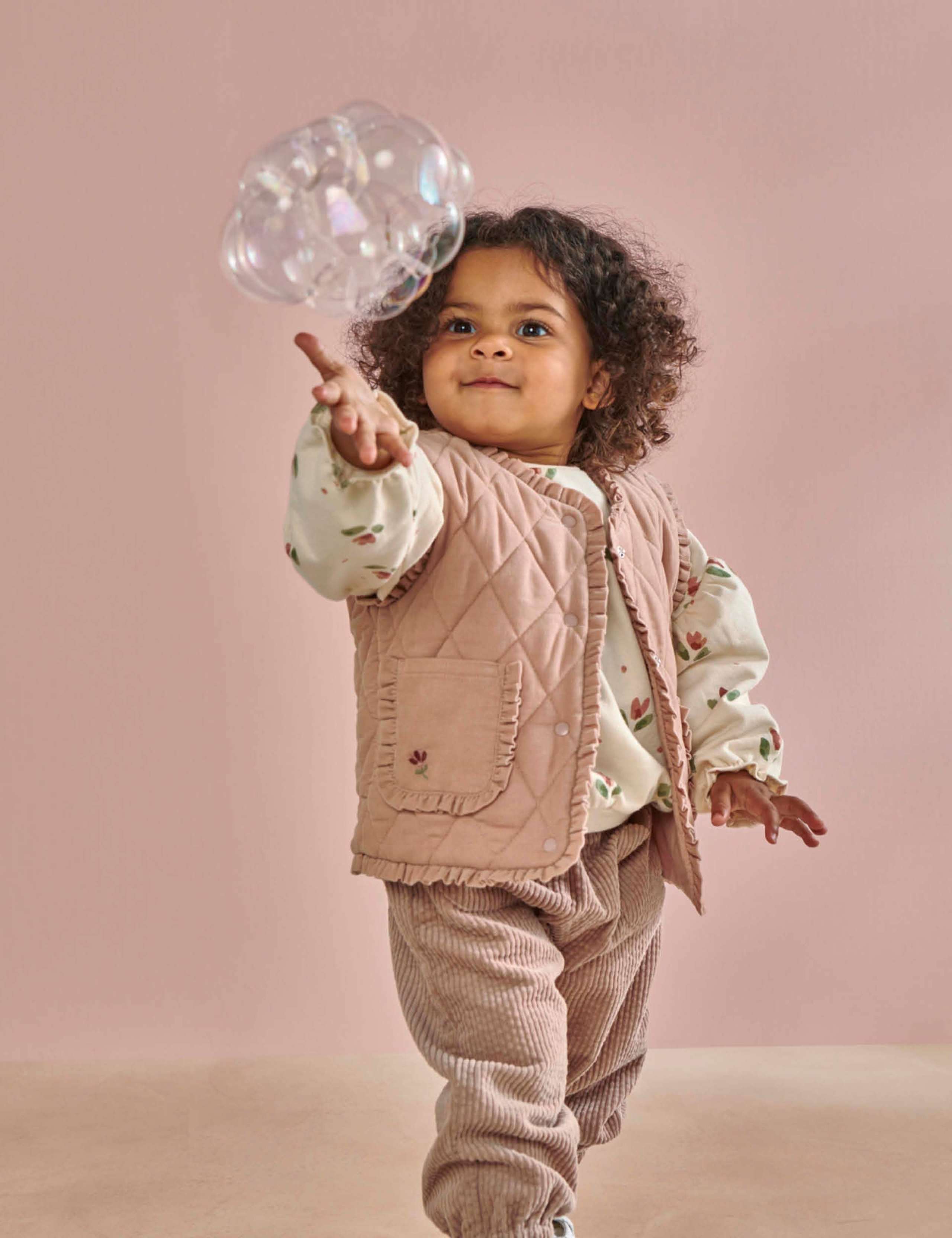 Cord Quilted Gilet (3 Mths-3 Yrs) 11 of 14