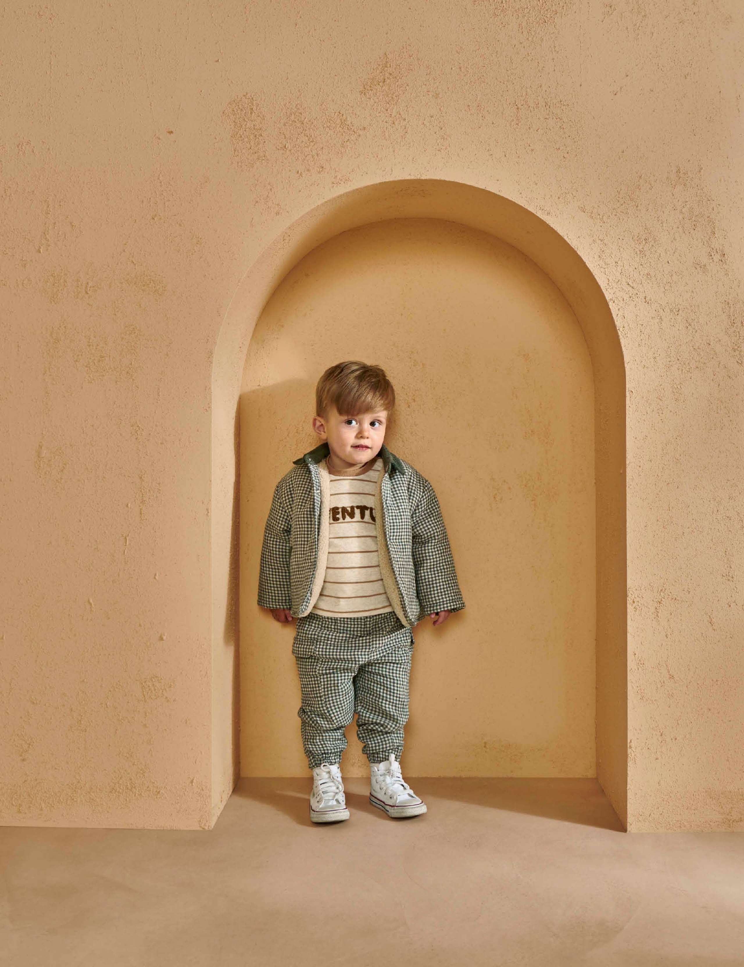 Check Jacket (3 Mths-3 Yrs) 4 of 11