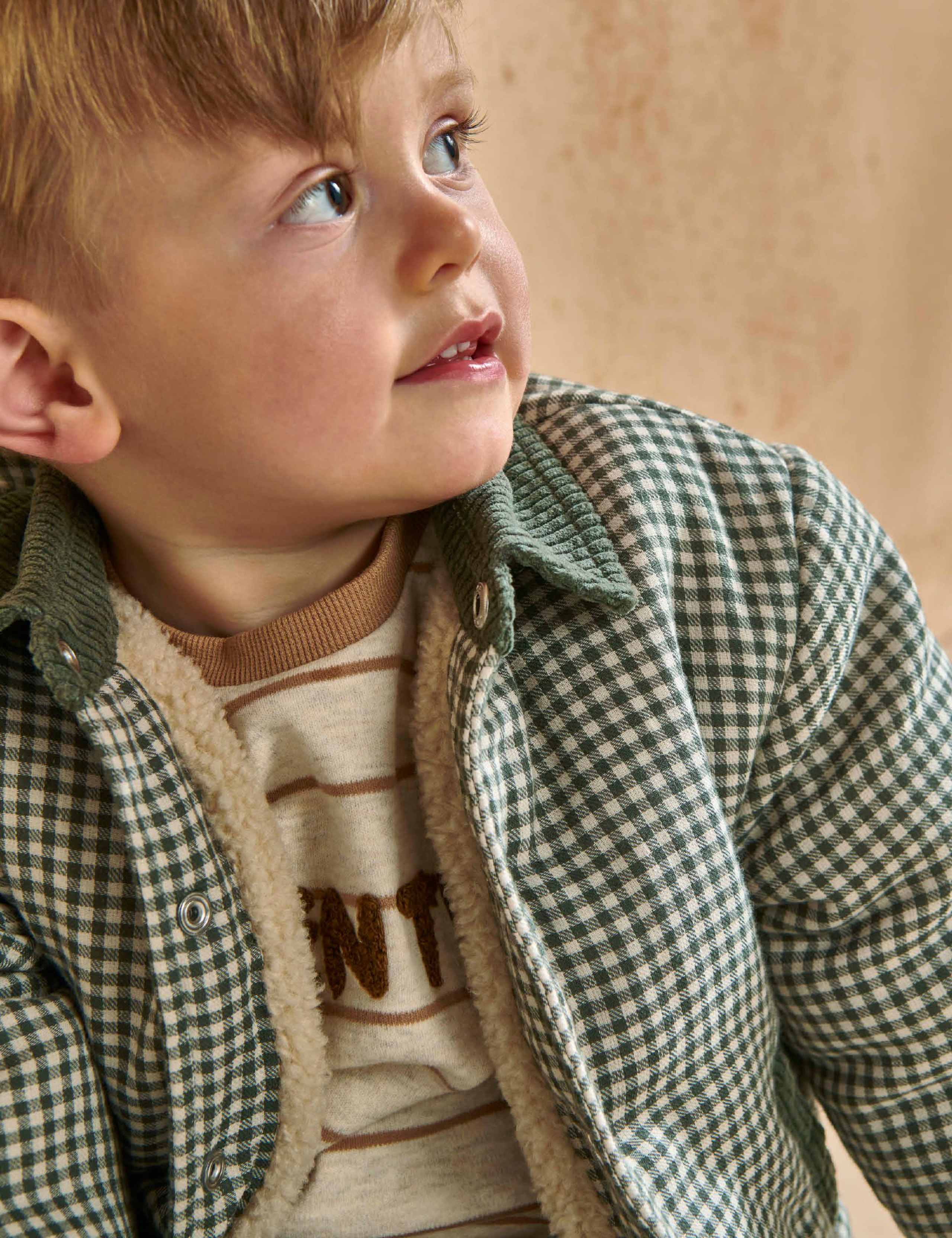 Check Jacket (3 Mths-3 Yrs) 6 of 11