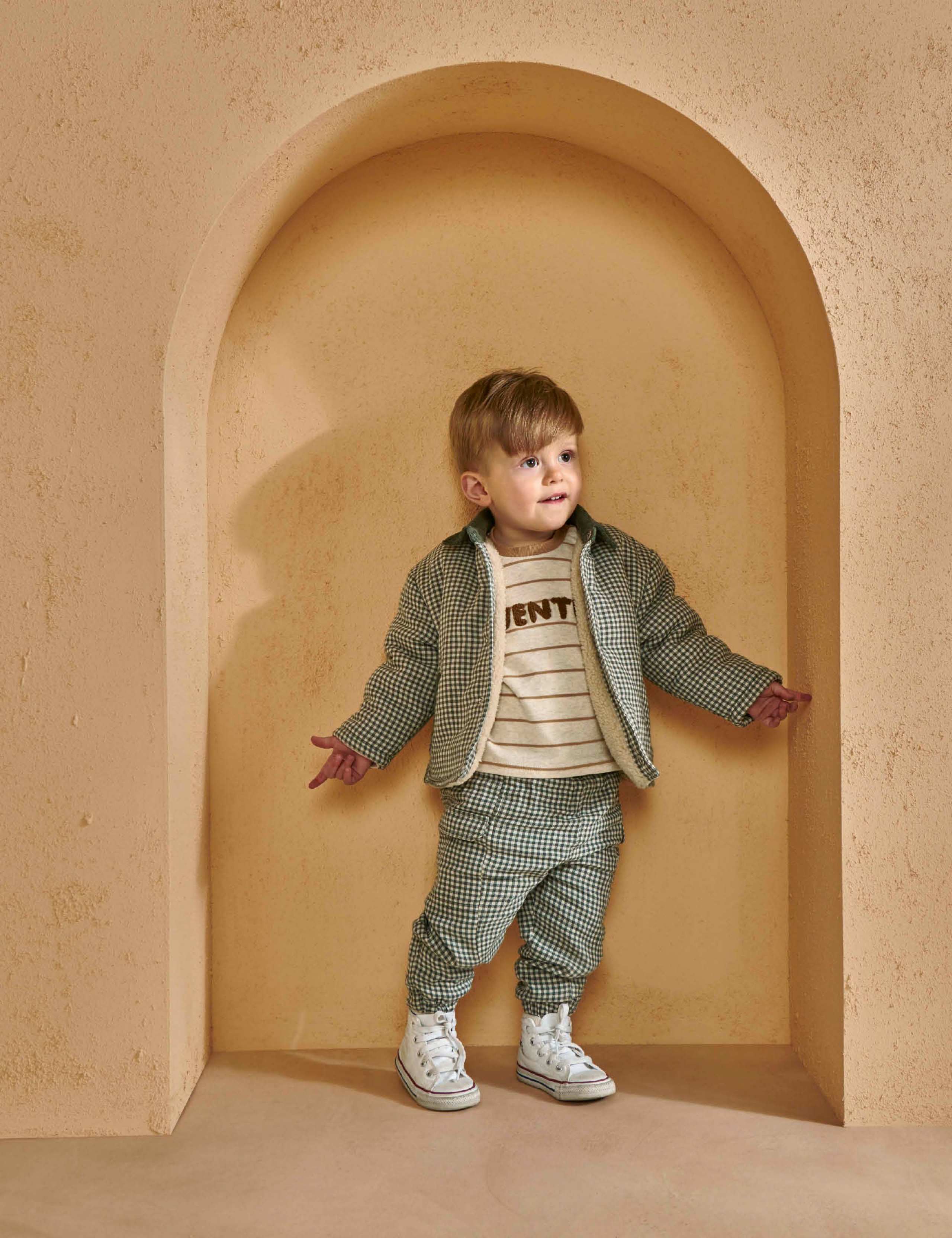 Check Jacket (3 Mths-3 Yrs) 9 of 11