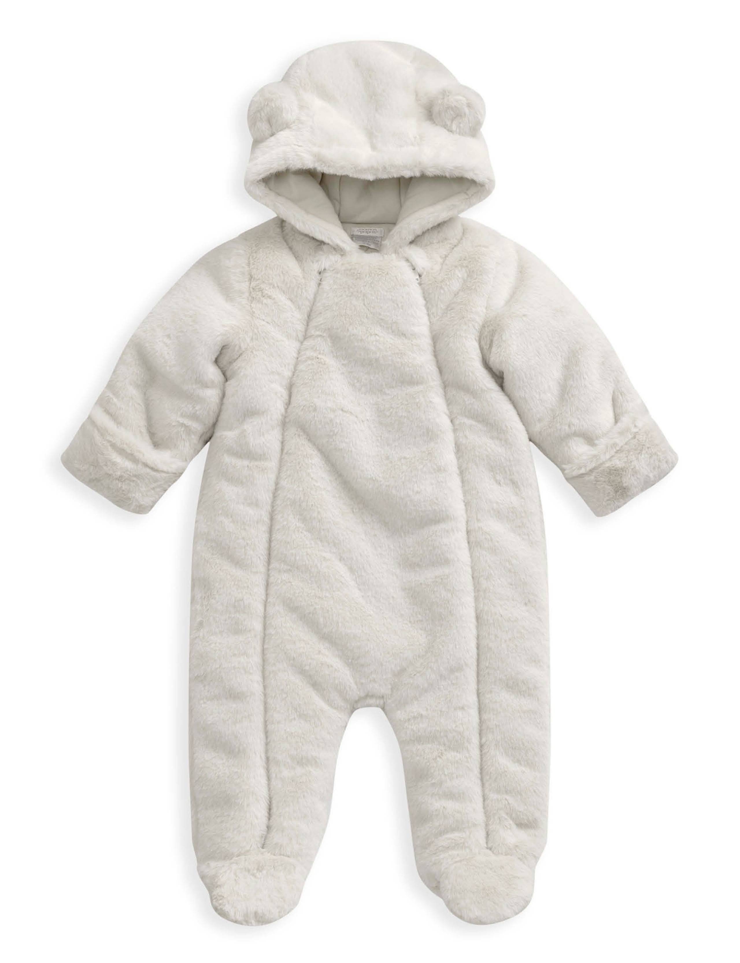 Faux Fur Pramsuit (0-12 Mths) 3 of 3