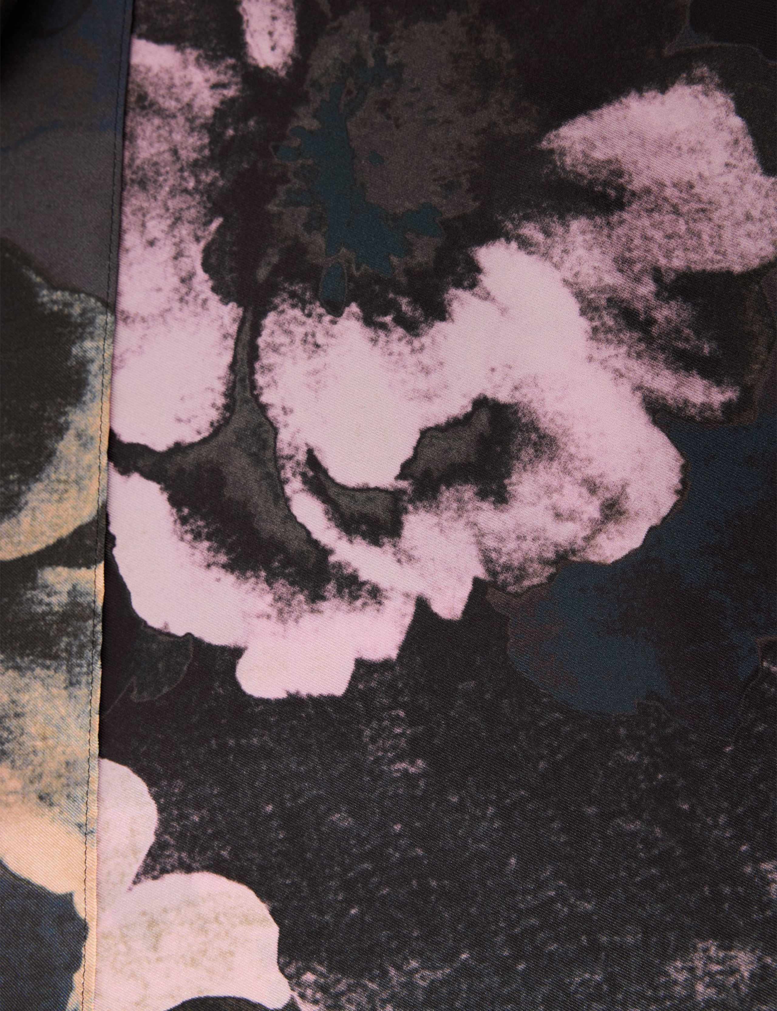 Pure Silk Floral Scarf 4 of 5