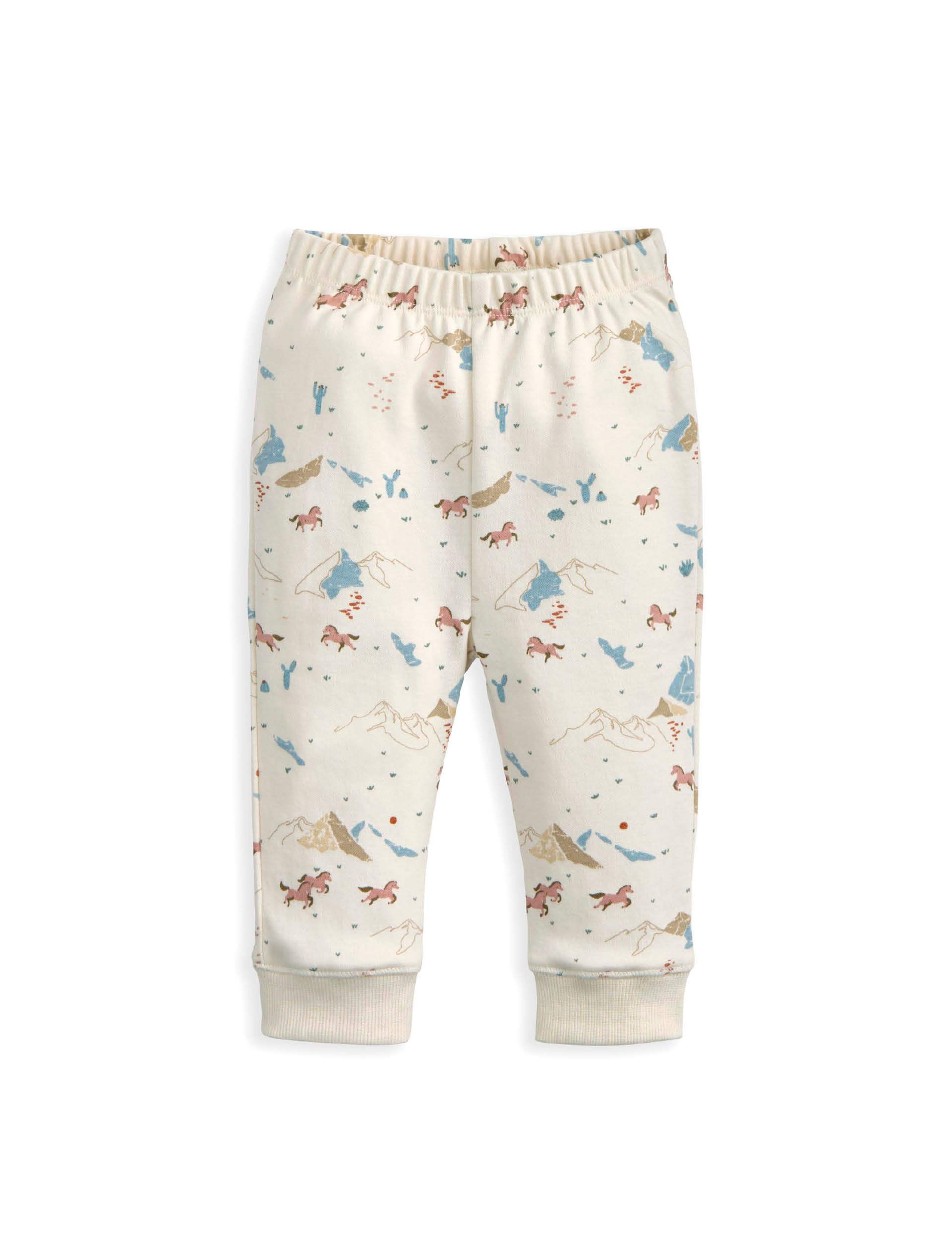 Pure Cotton Rodeo Print Pyjamas (3-36 Mths) 2 of 2