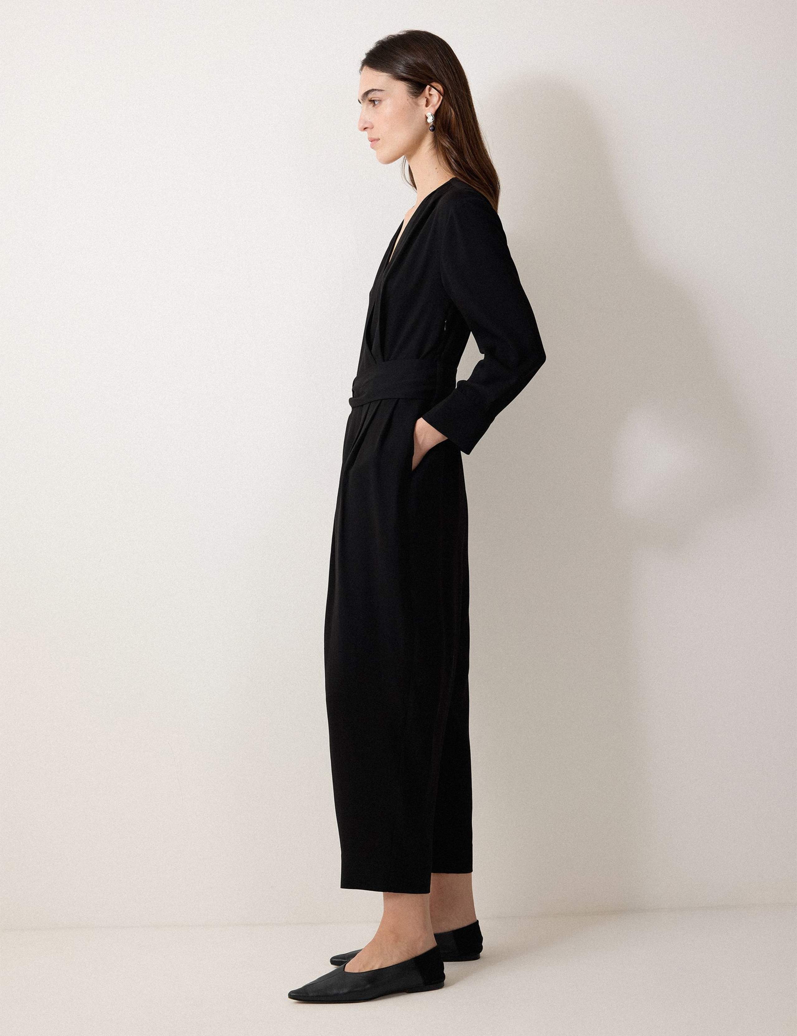 Crepe Wrap Jumpsuit 4 of 6