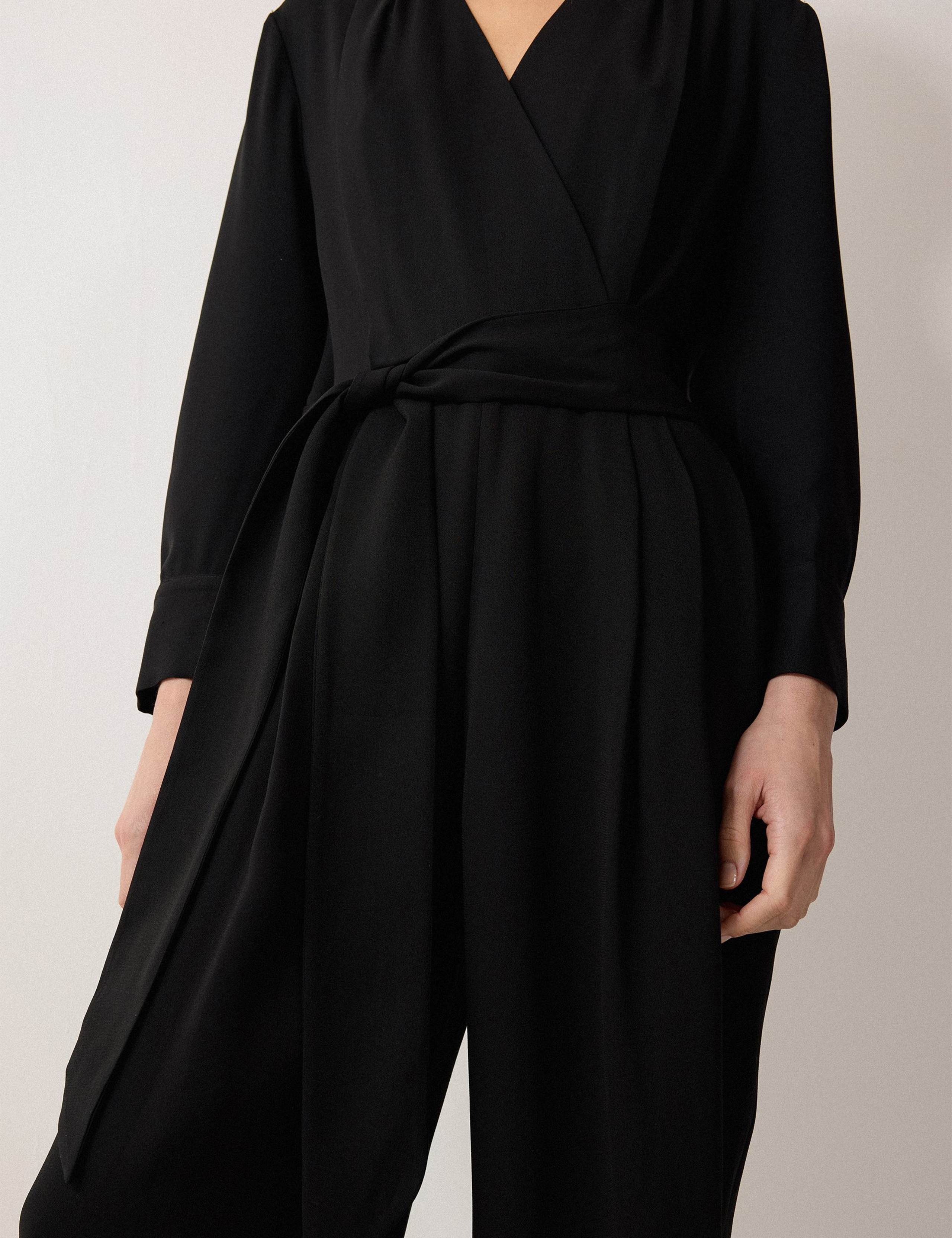 Crepe Wrap Jumpsuit 6 of 6