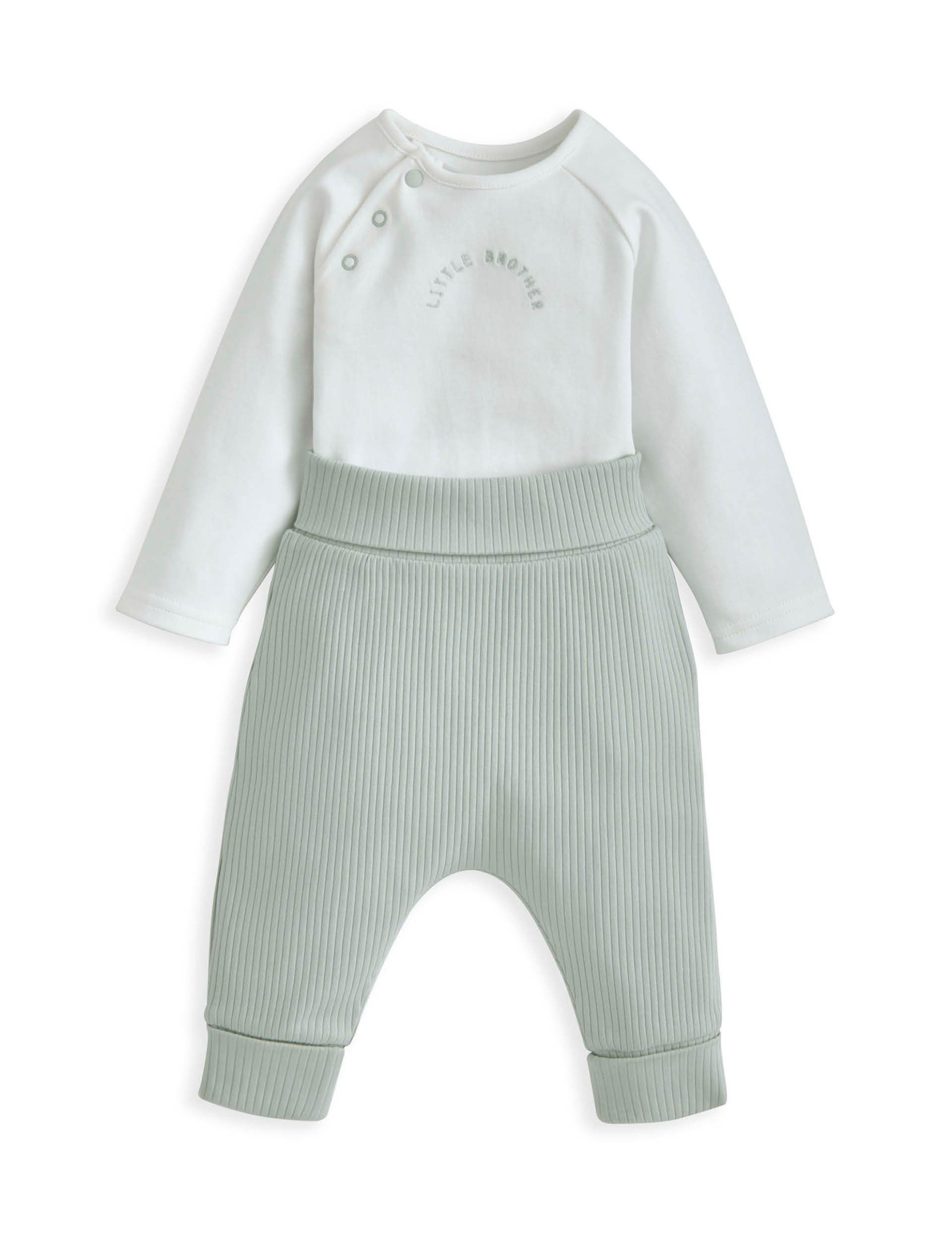 2pc Cotton Rich Outfit (0-9 Mths) 2 of 4