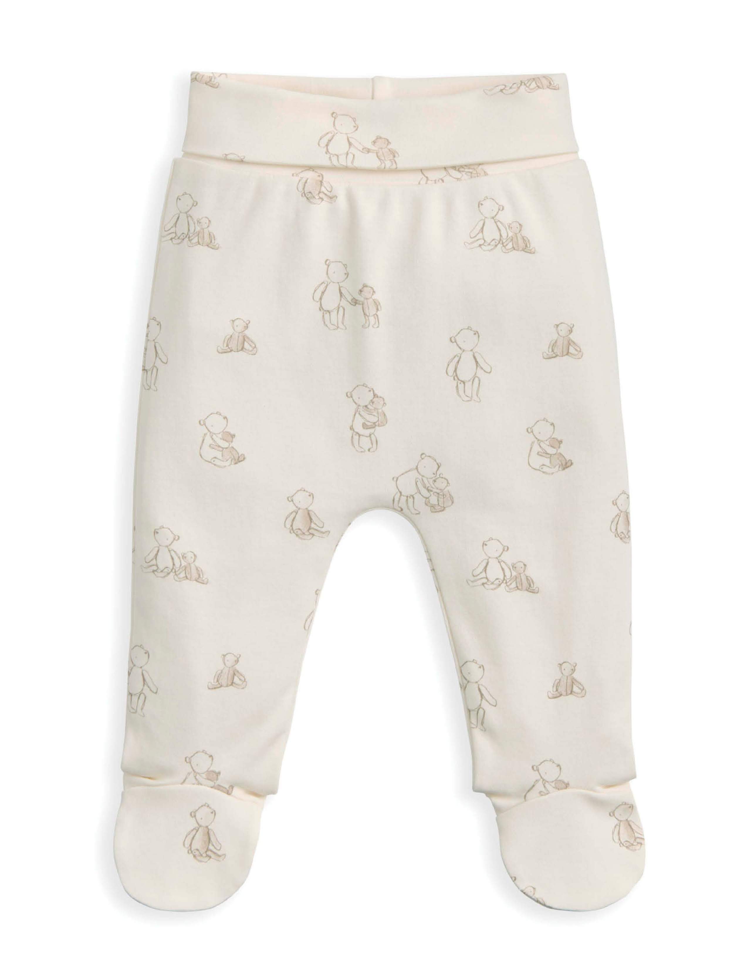 2pc Pure Cotton Bear Print Outfit (0-12 Mths) 3 of 4