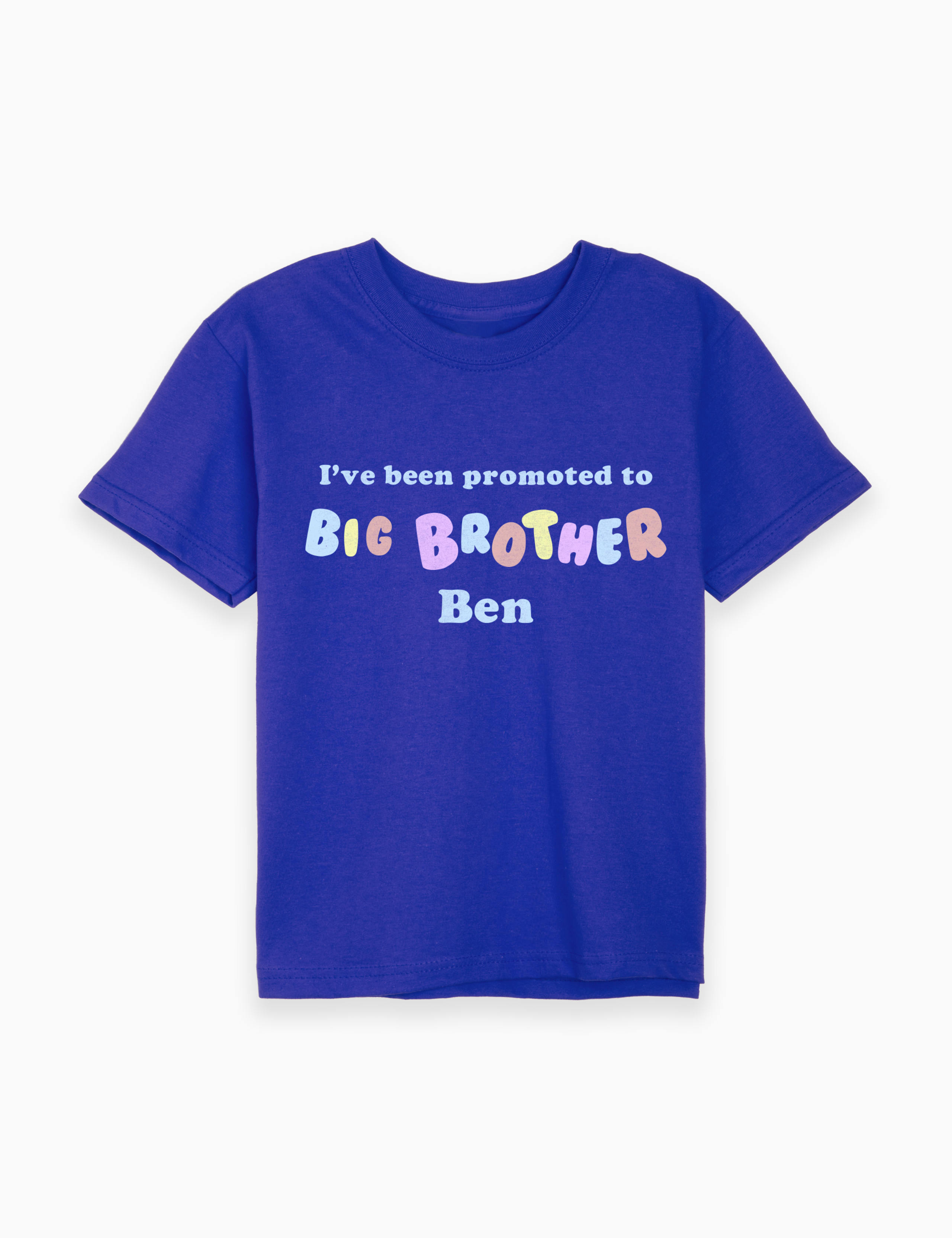 Personalised Big Brother T-Shirt (3-12 Yrs) 1 of 3