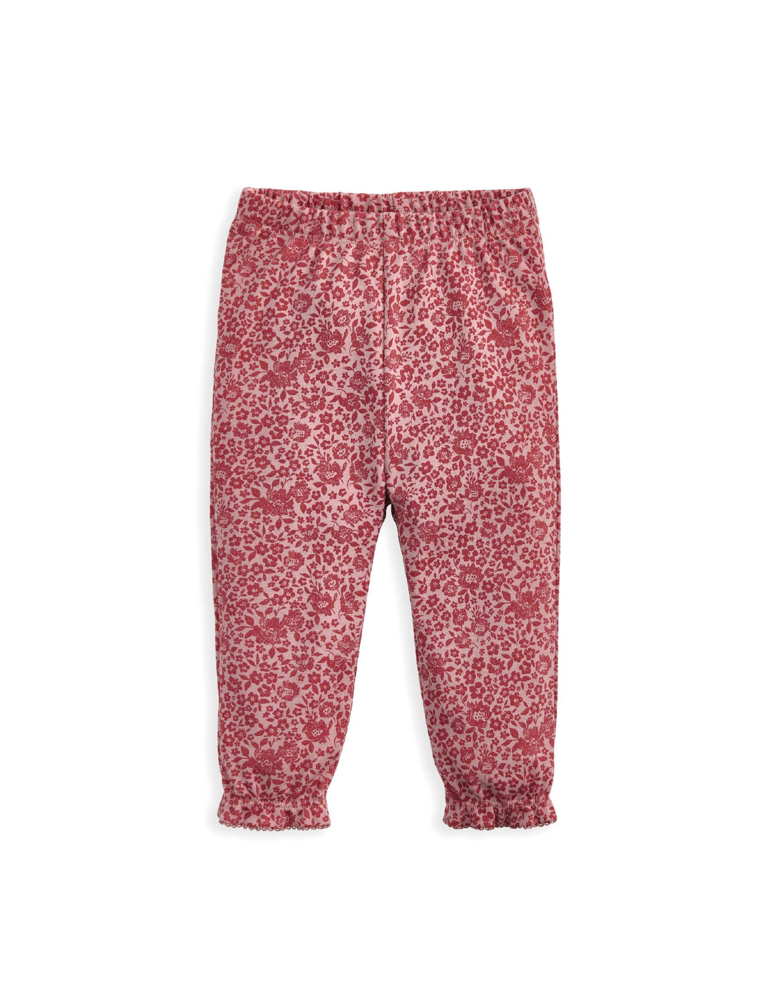 Pure Cotton Ditsy Floral Pyjamas (3-36 Mths) 2 of 2