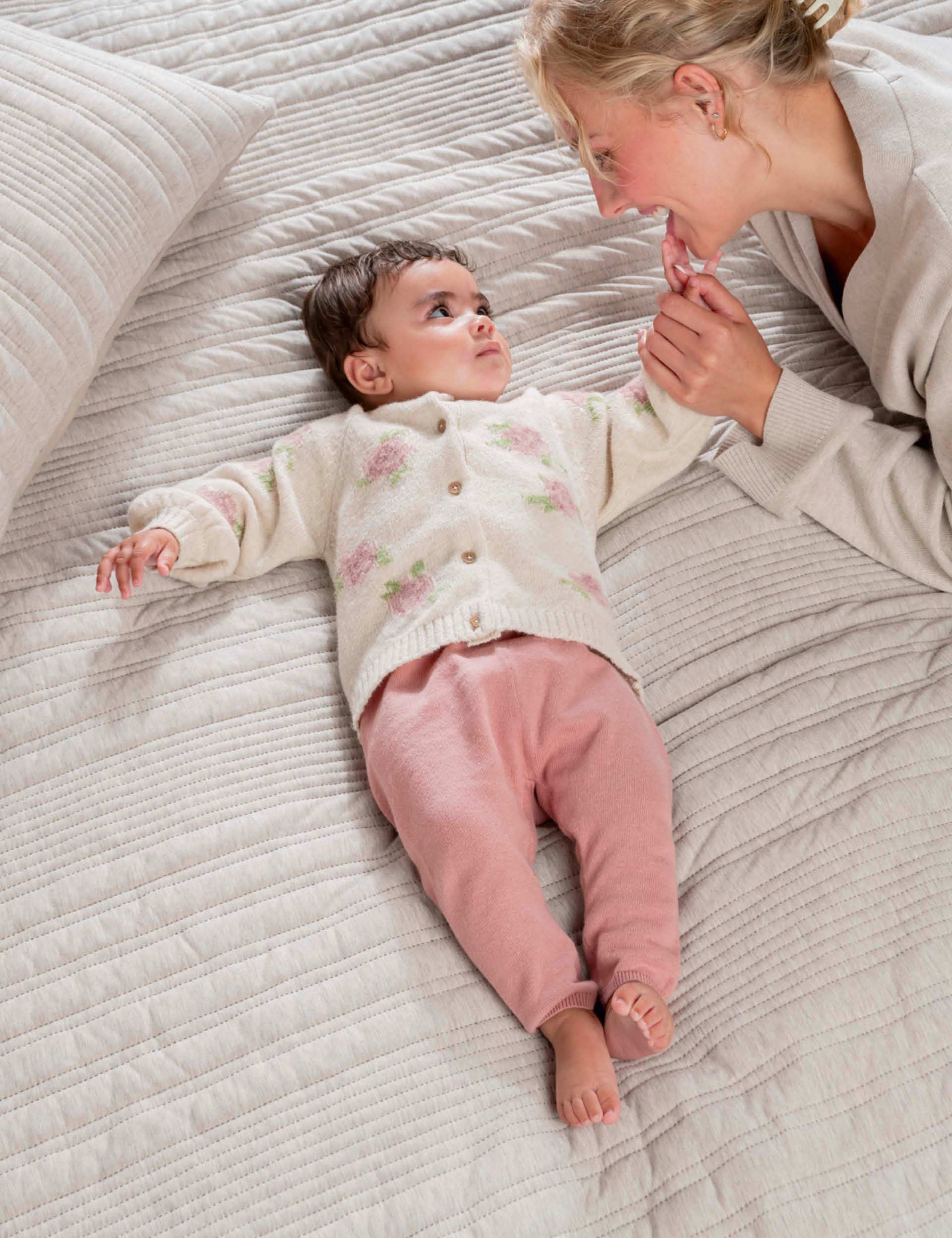 2pc Knitted Cardigan & Leggings Set (0-12 Mths) 9 of 9