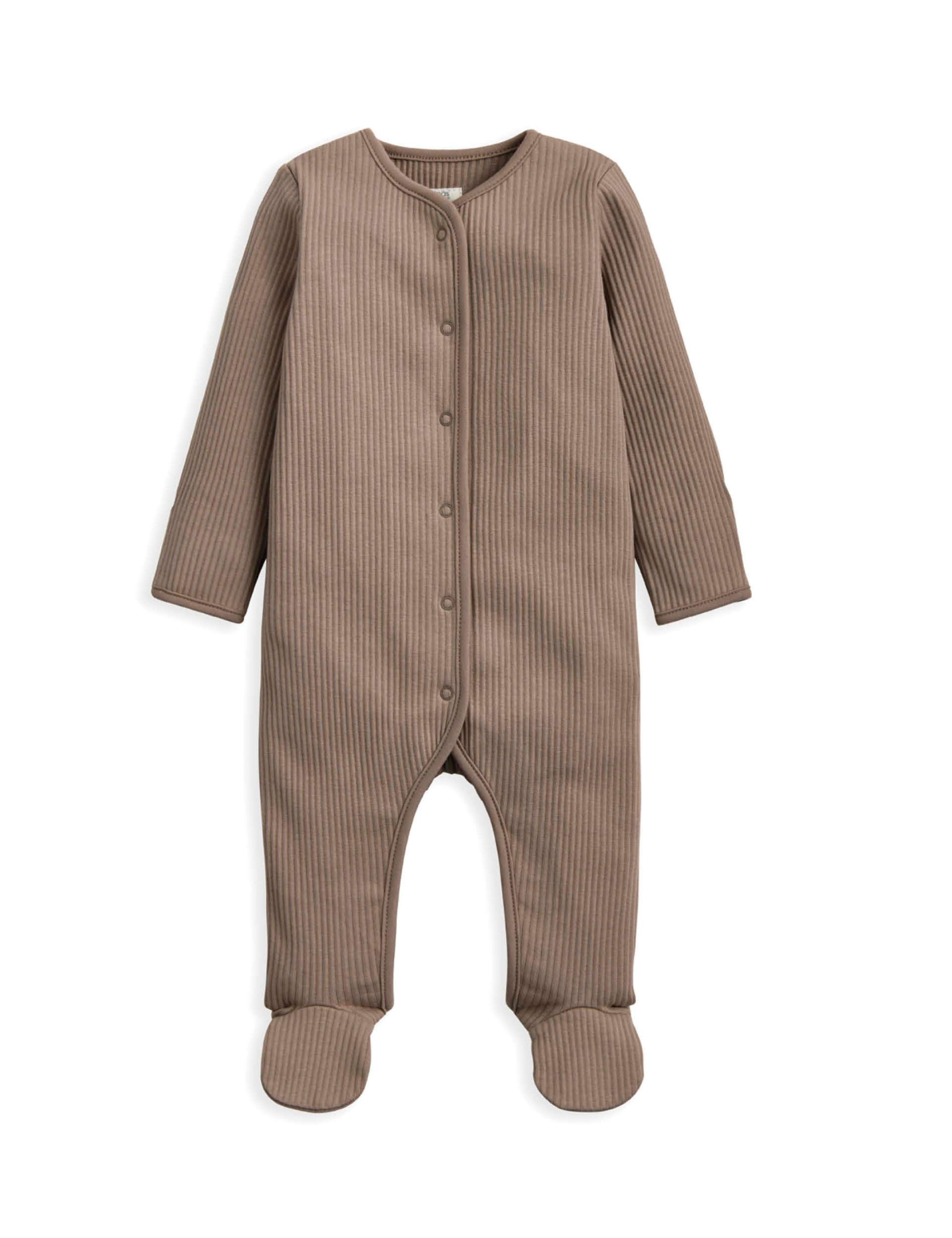 4pc Teddy Bear Bodysuit and Hat Set (0-9 Mths) 3 of 6