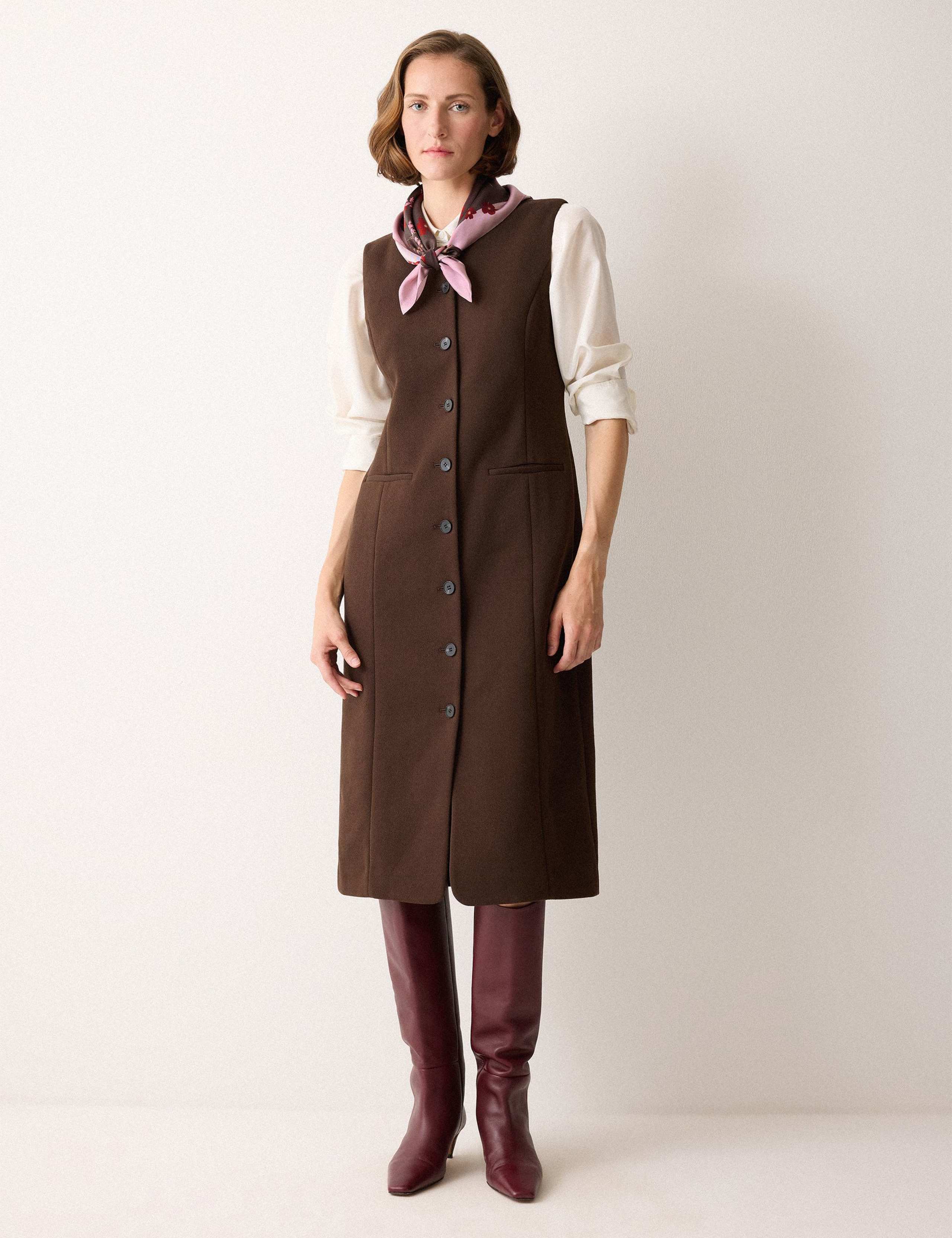 Pure Silk Floral Scarf 4 of 5