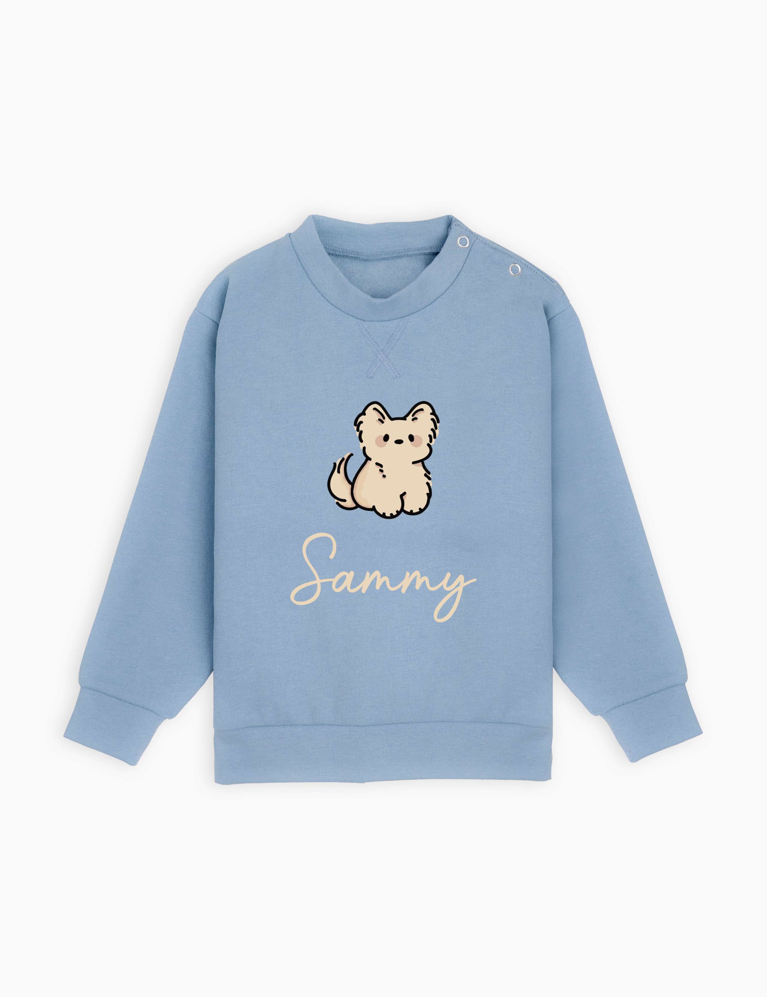 Personalised Puppy Sweatshirt (1-6 Yrs) 1 of 3
