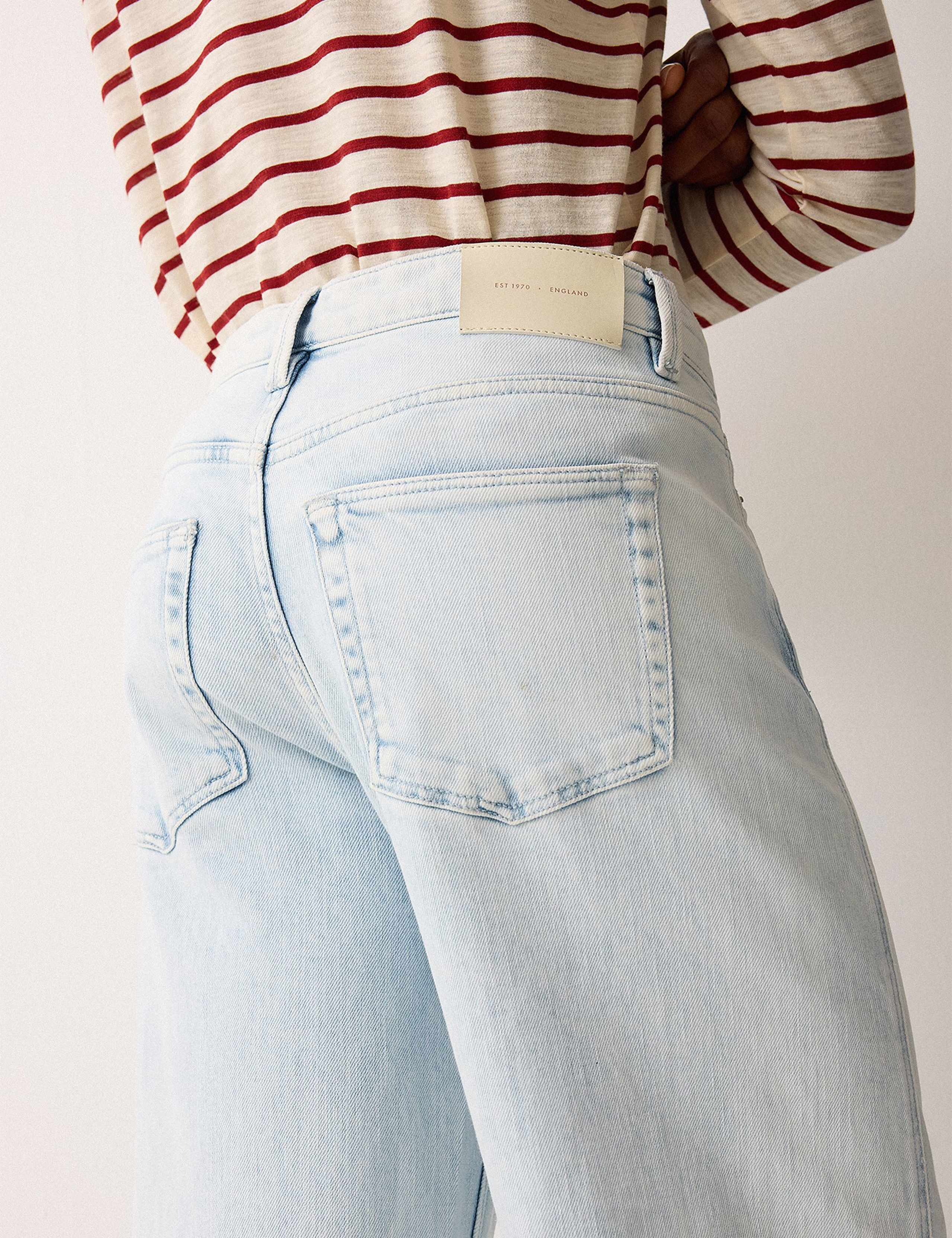 Mid Rise Wide Leg jeans 4 of 5