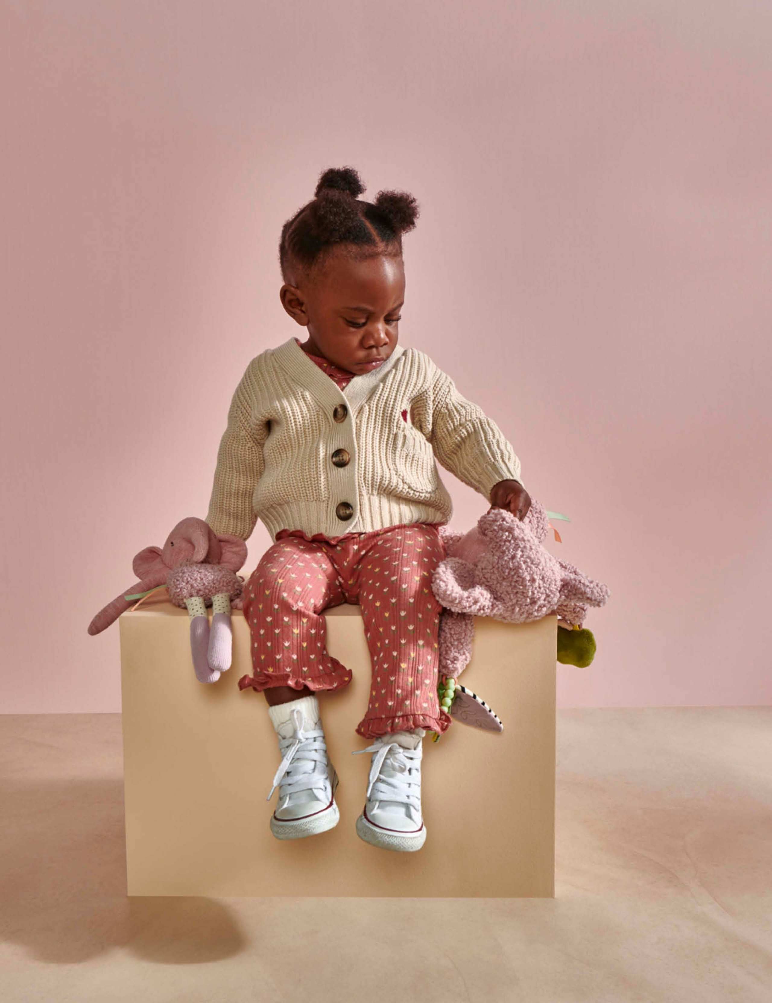 Pure Cotton Knitted Cardigan (0-3 Yrs) 4 of 10