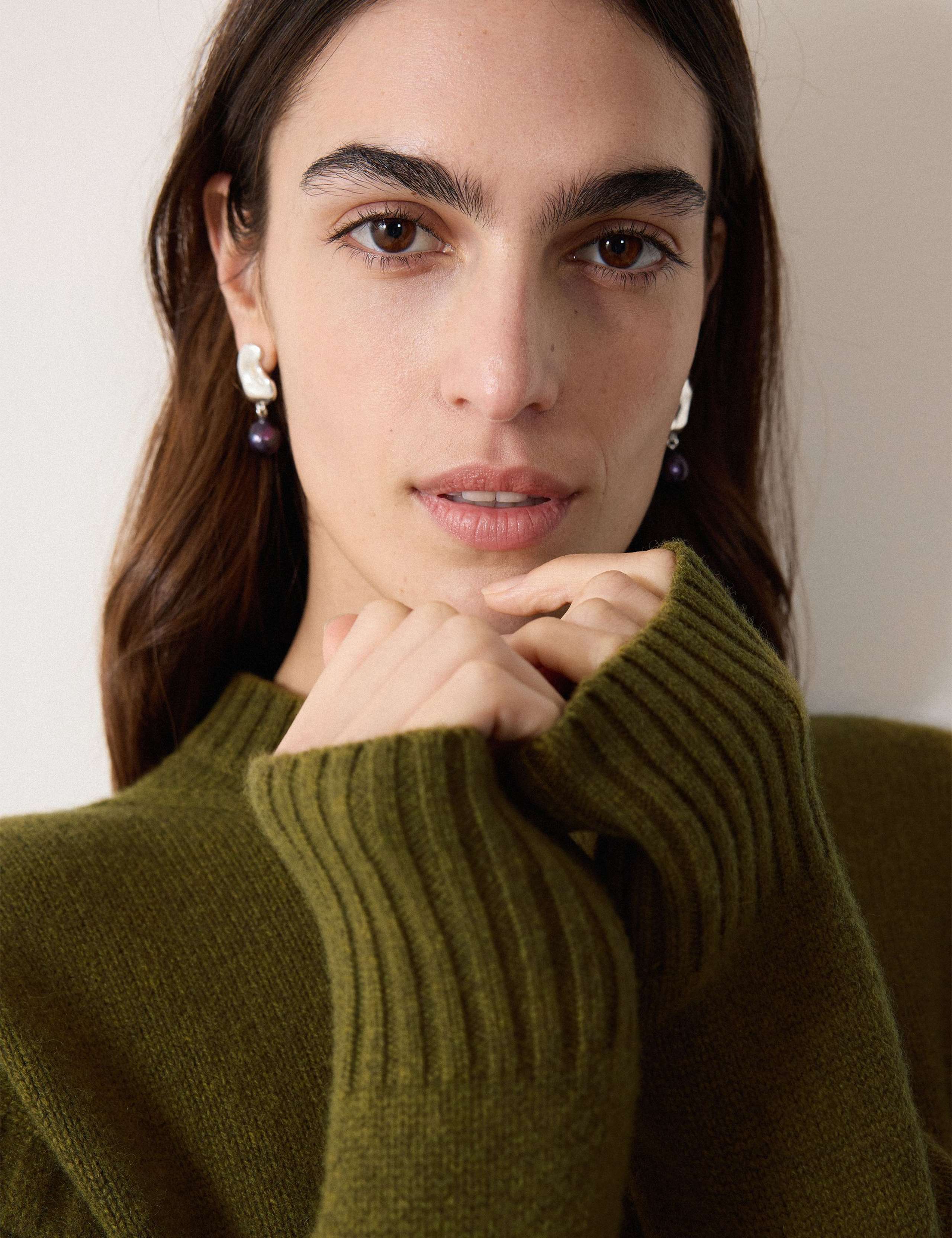 Pure Wool Knitted Mini Jumper Dress 4 of 6