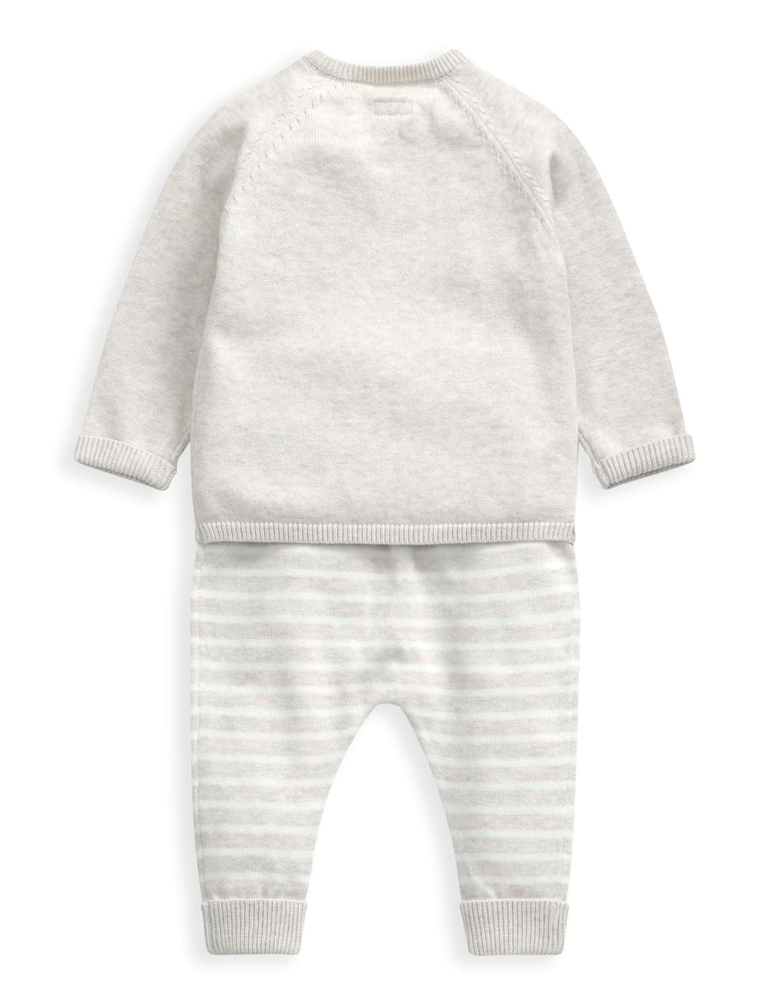 2pc Pure Cotton Slogan Outfit (0-9 Mths) 9 of 9
