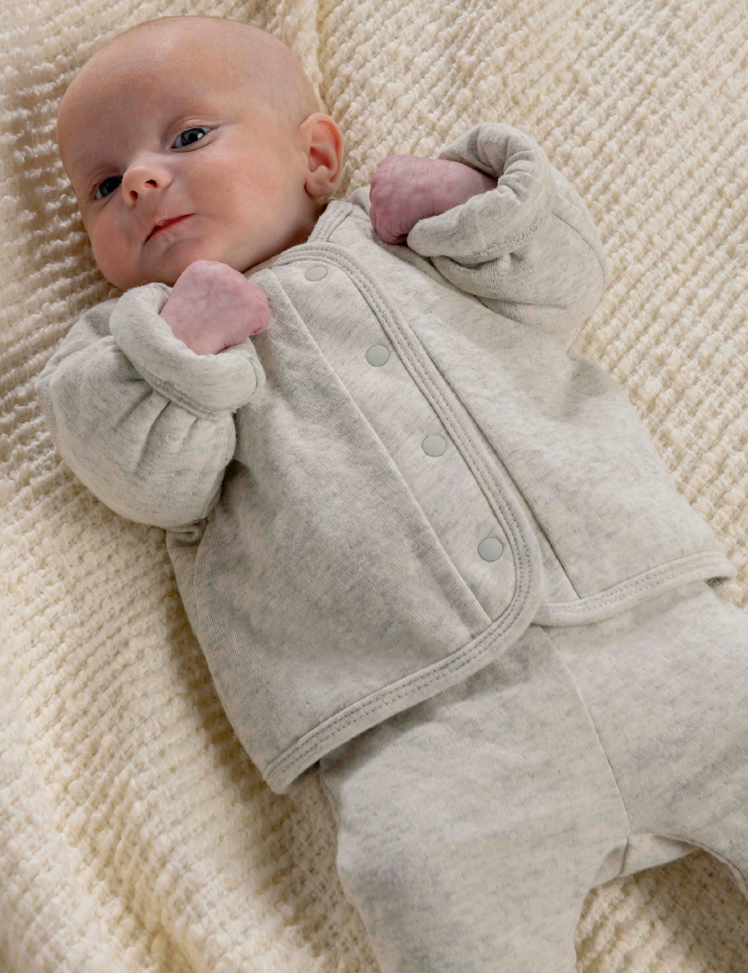 3pc Pure Cotton Outfit (0-9 Mths) 9 of 13