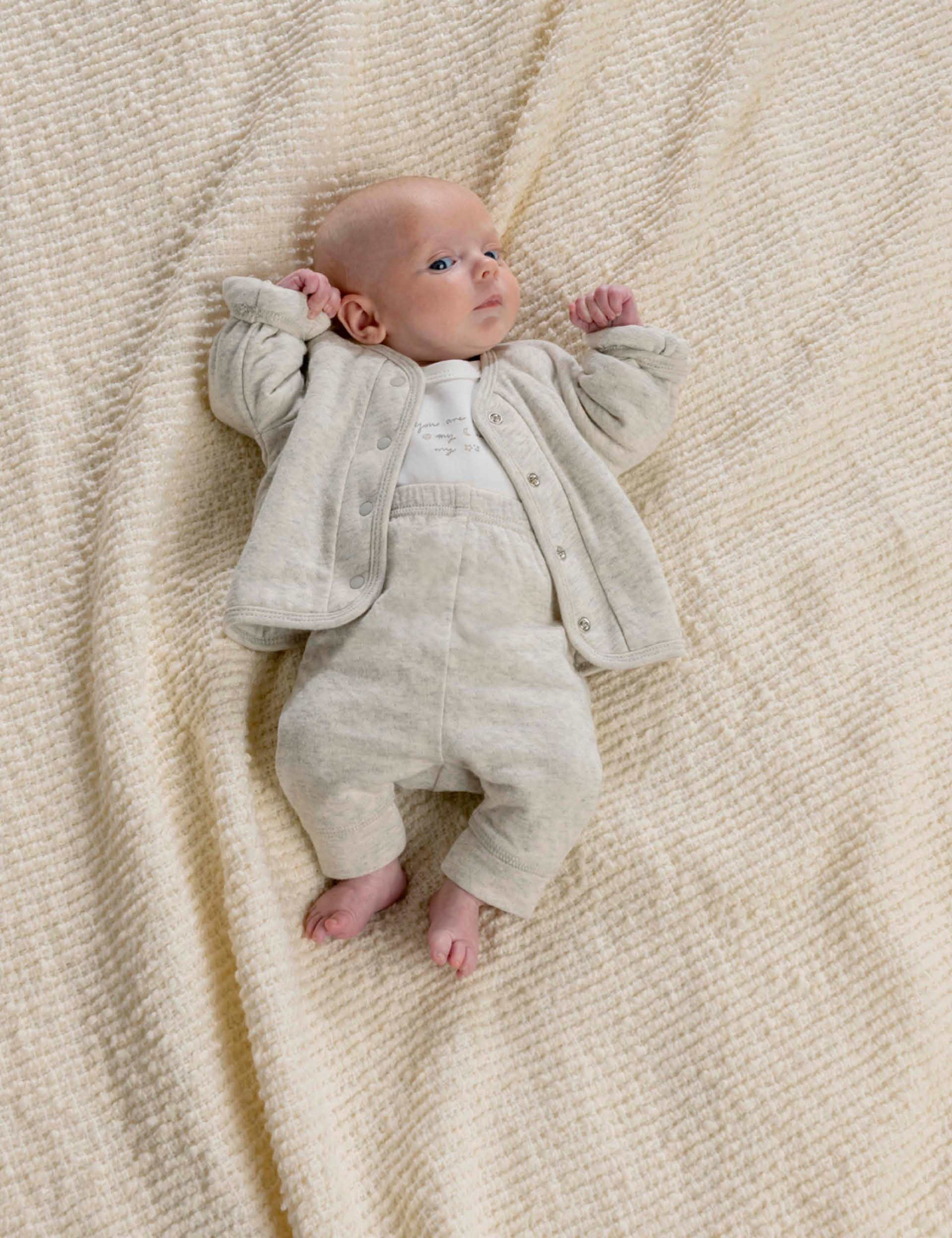 3pc Pure Cotton Outfit (0-9 Mths) 11 of 13