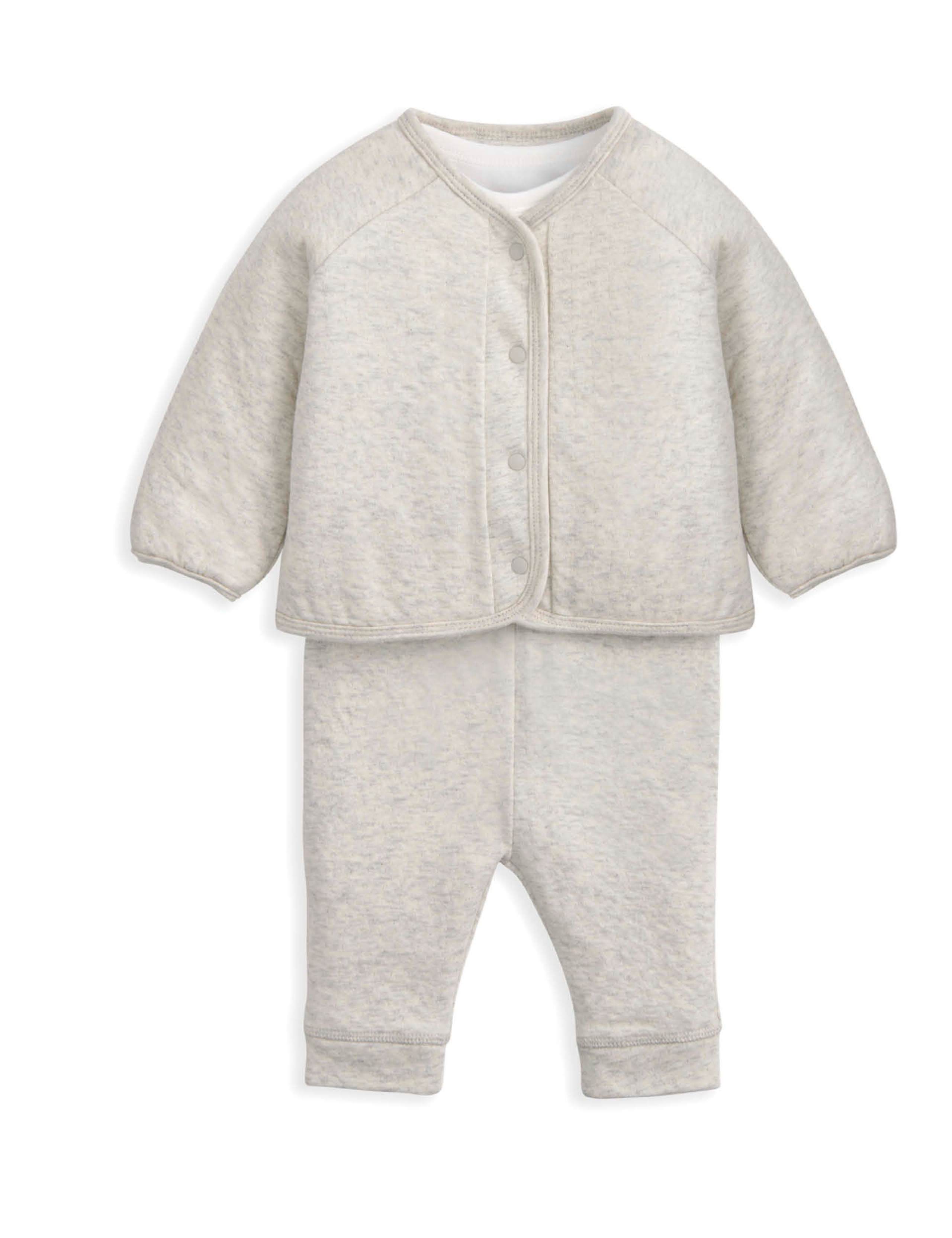 3pc Pure Cotton Outfit (0-9 Mths) 2 of 13