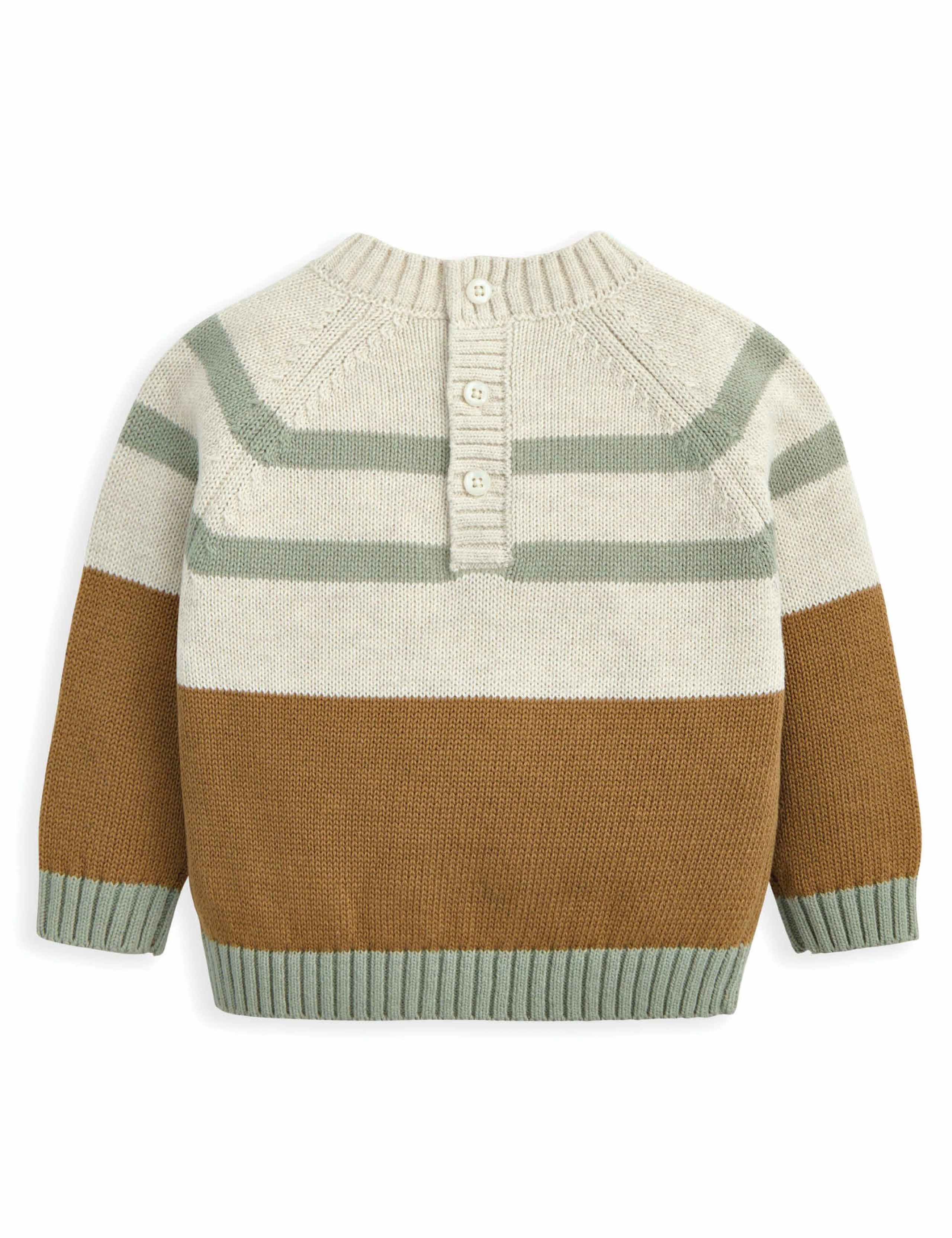 Cotton Rich Moose Jumper (0-24 Mths) 5 of 5