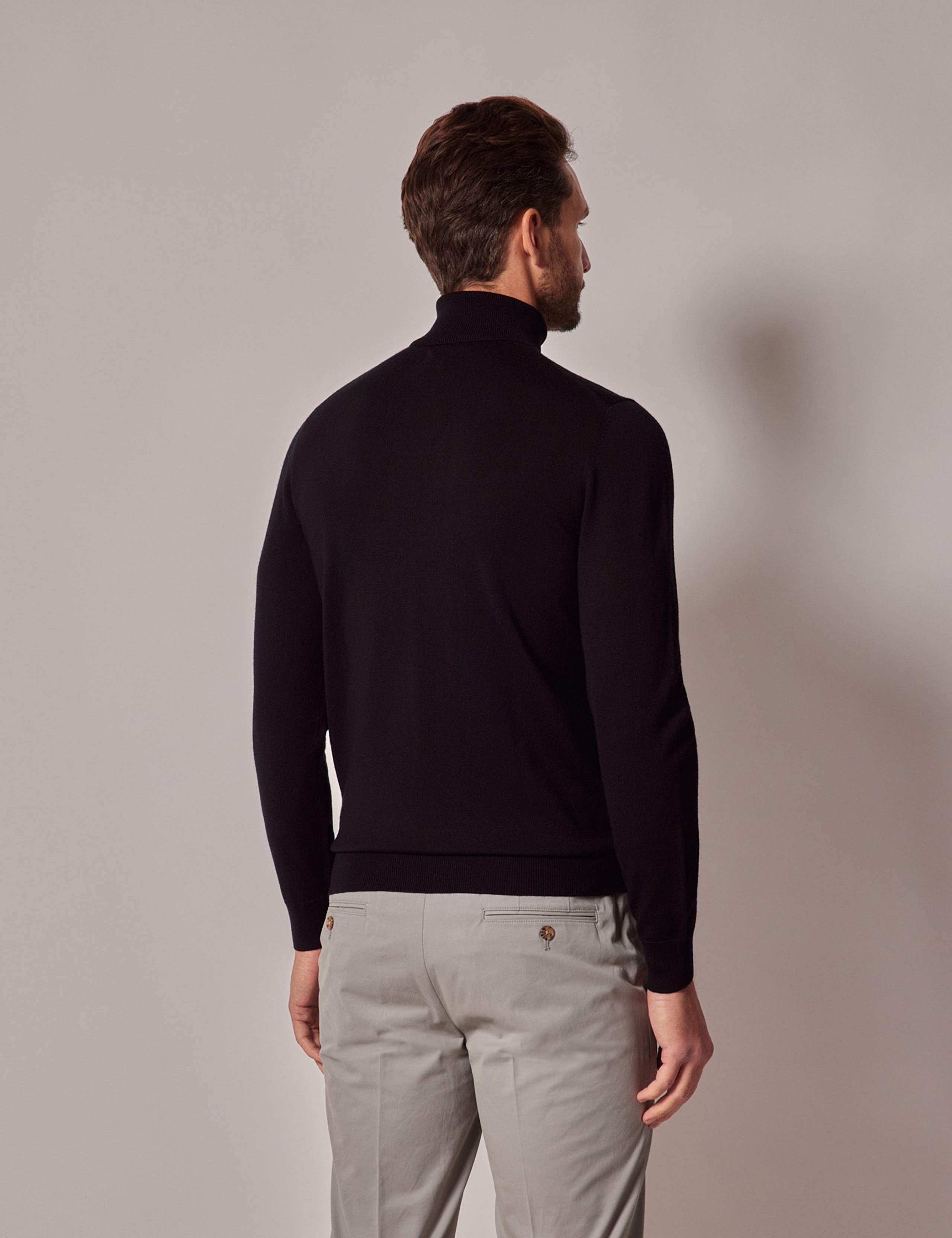 Pure Merino Wool Roll Neck Jumper 2 of 2