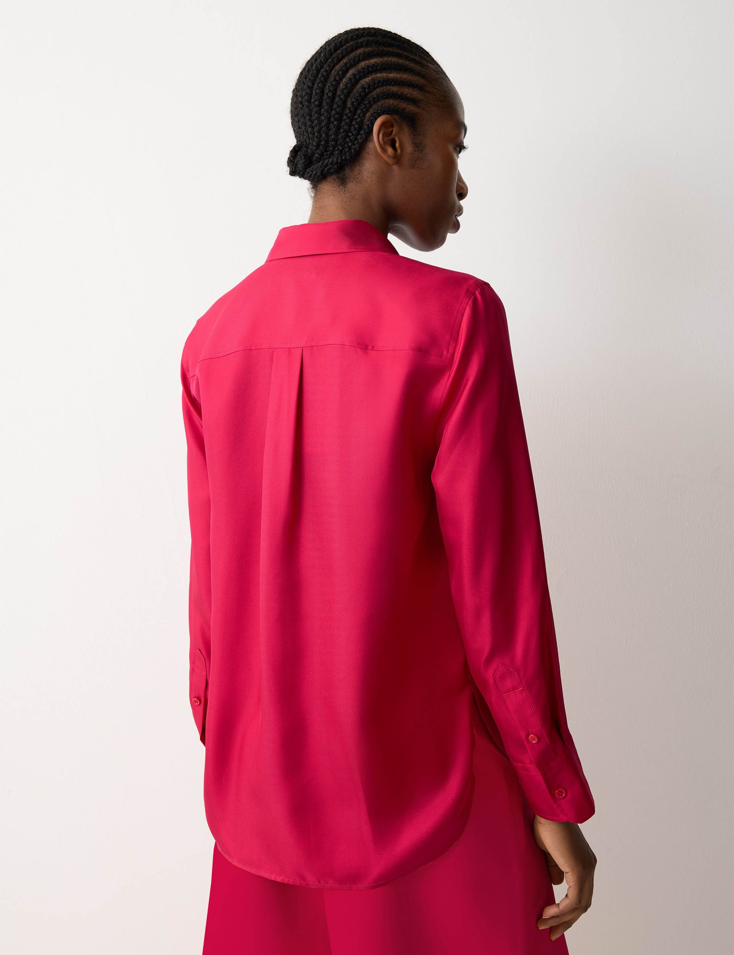 Pure Silk Twill Shirt 6 of 6