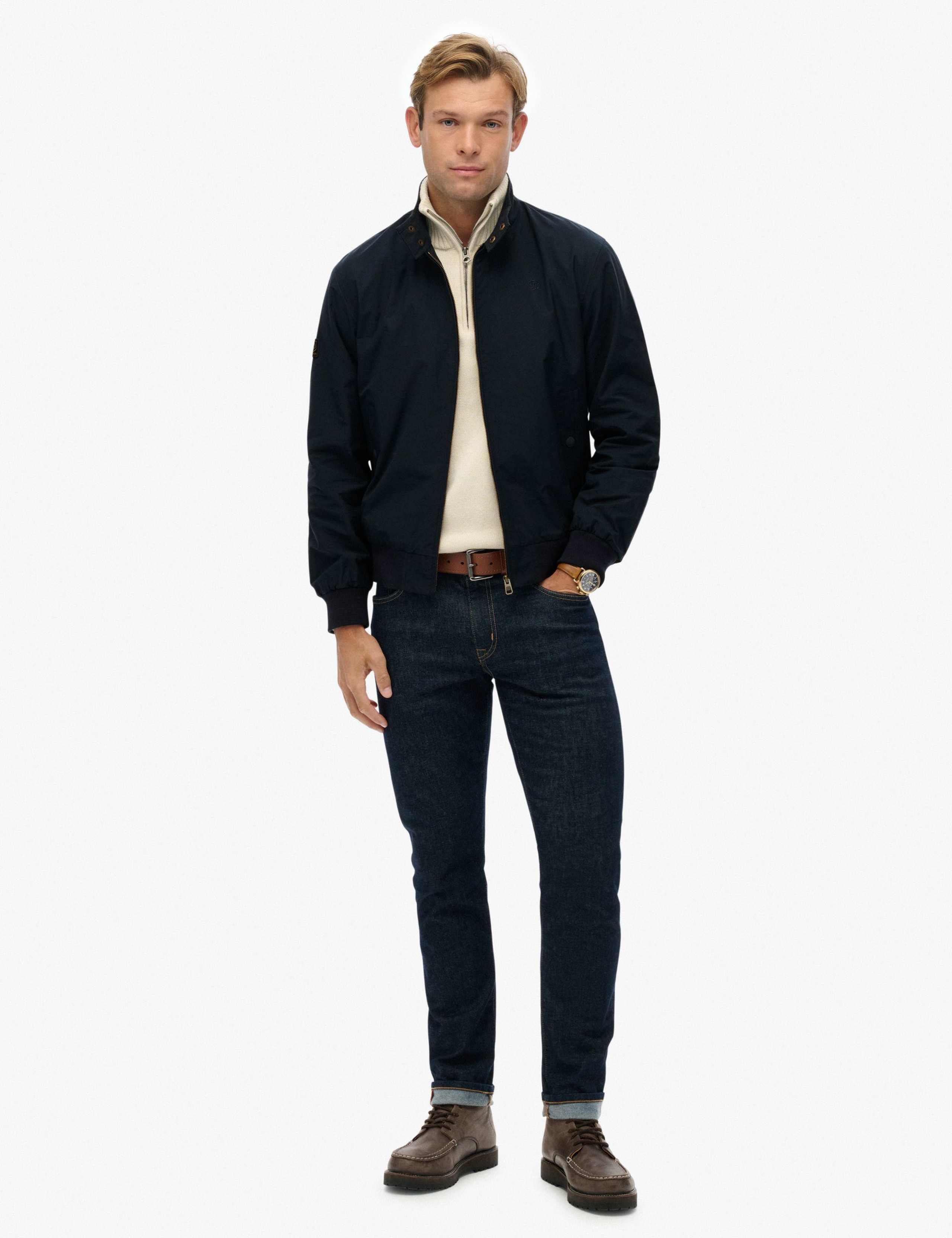 Cotton Blend Harrington Jacket 3 of 7