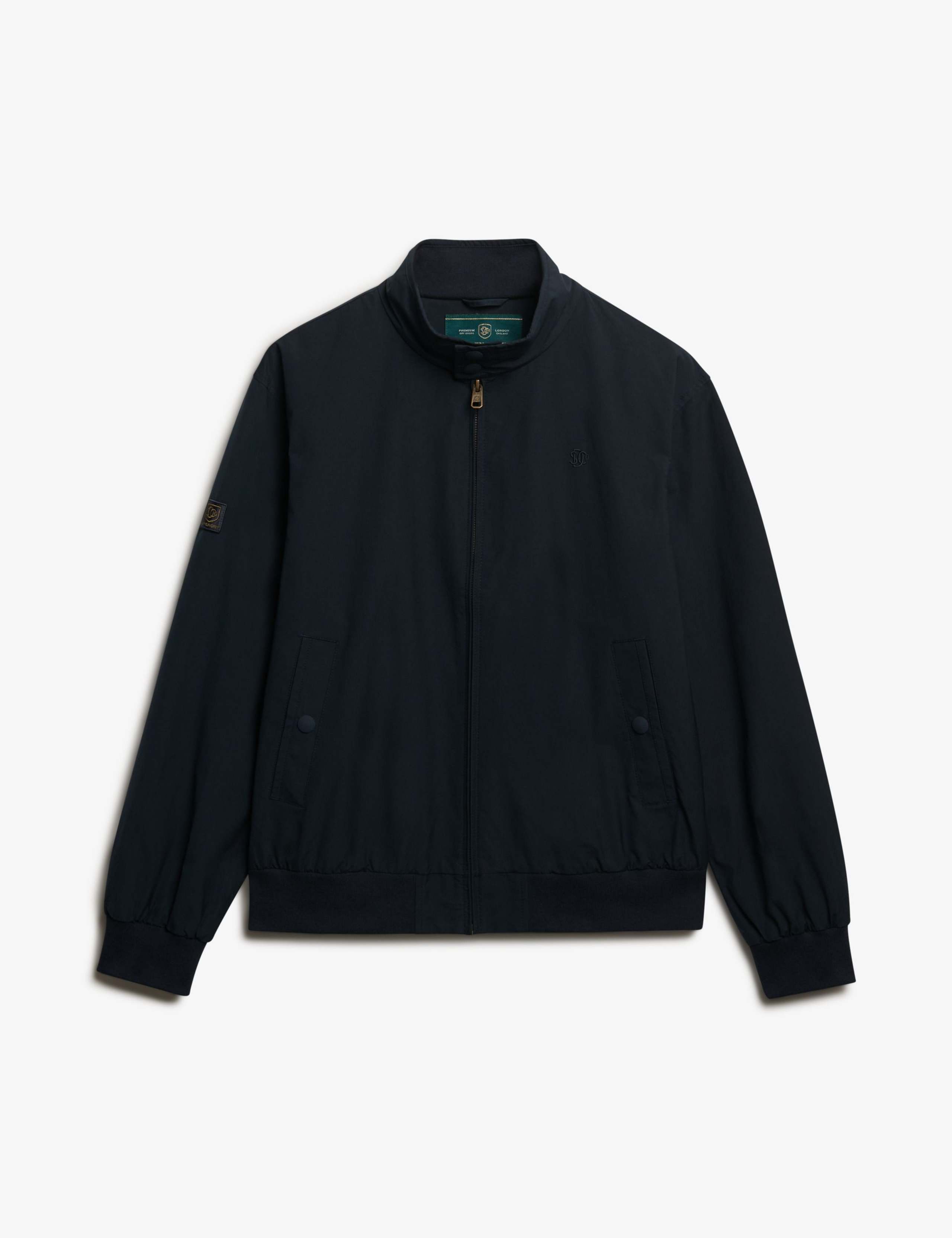 Cotton Blend Harrington Jacket 2 of 7