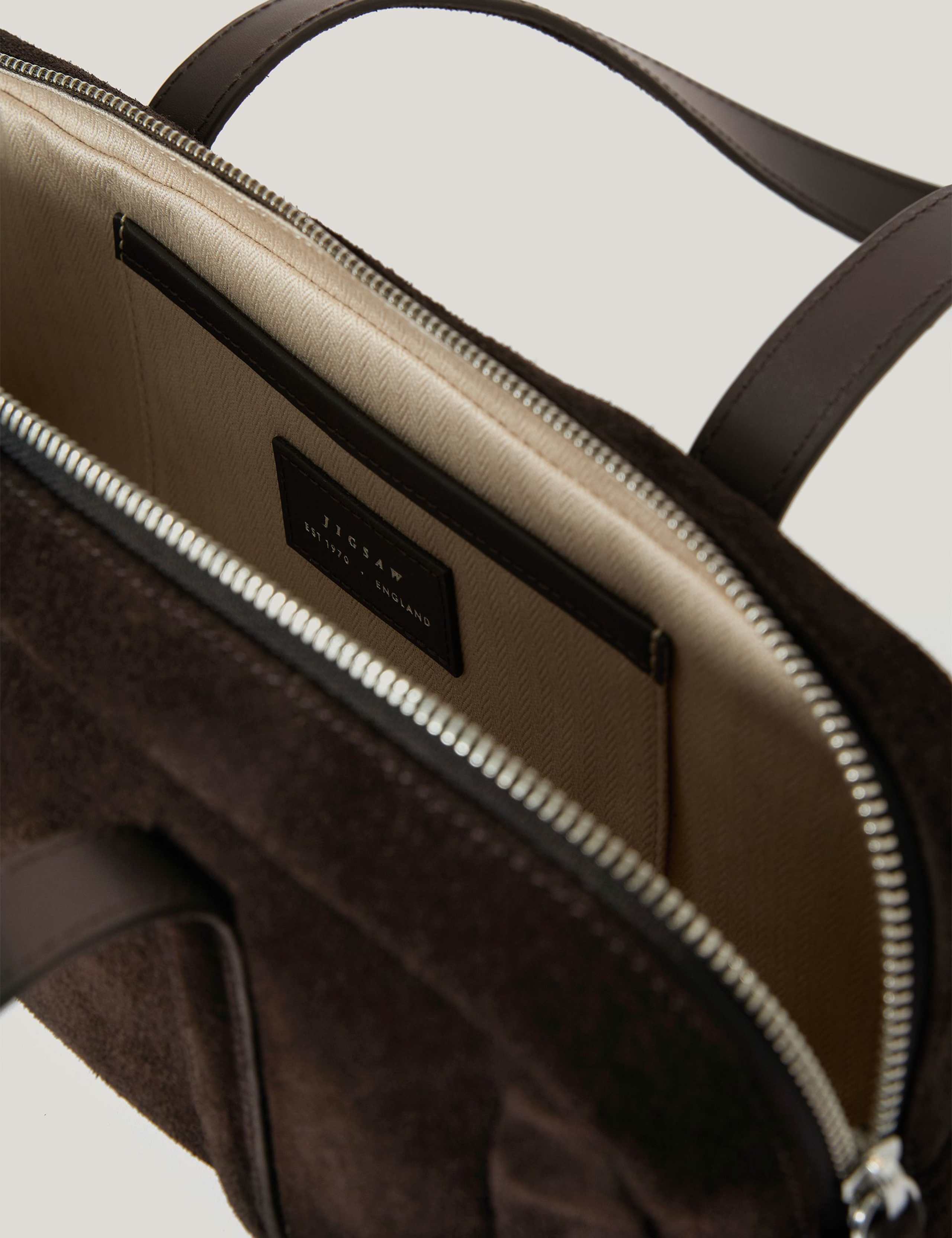 Suede Baguette Shoulder Bag 5 of 7