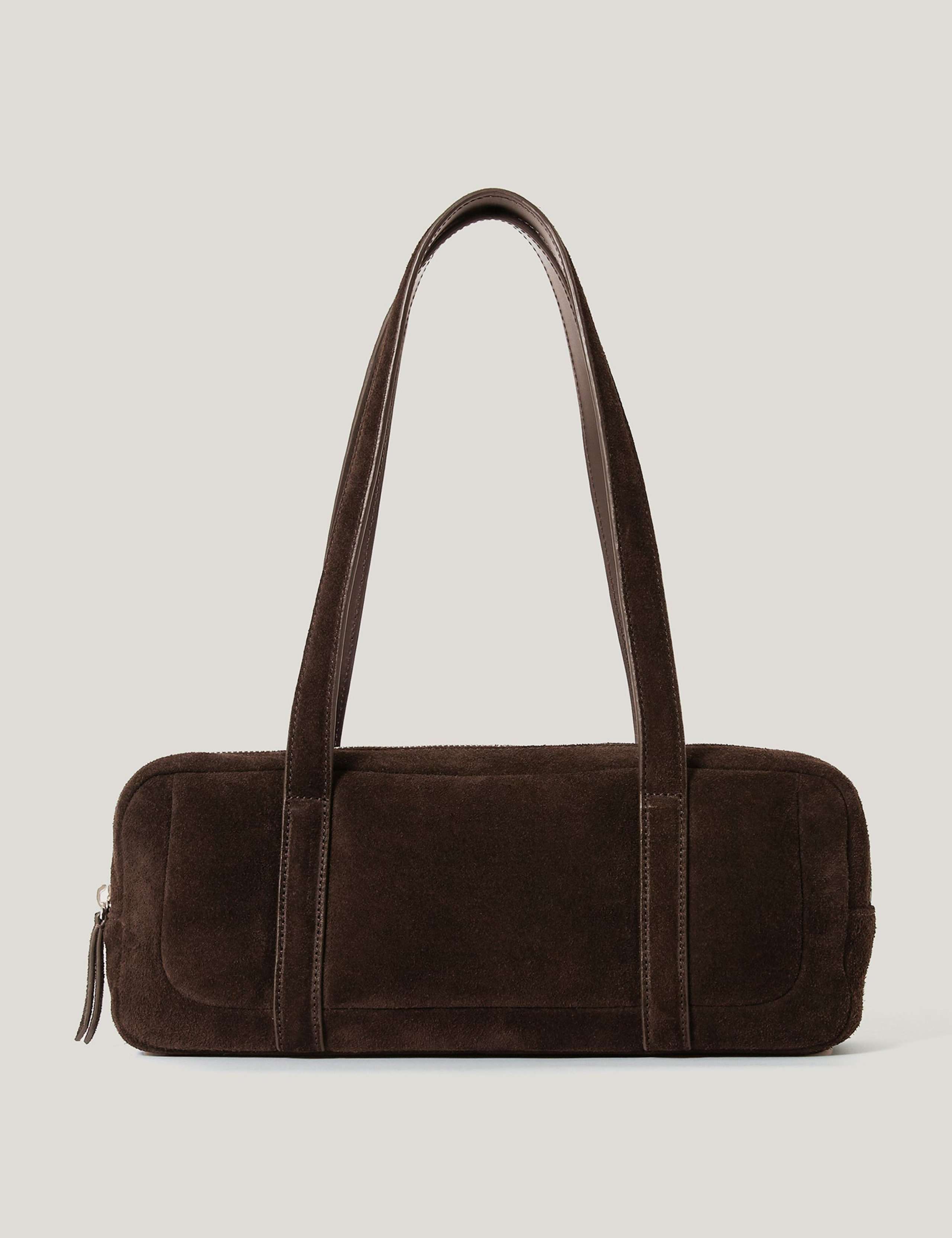 Suede Baguette Shoulder Bag 7 of 7