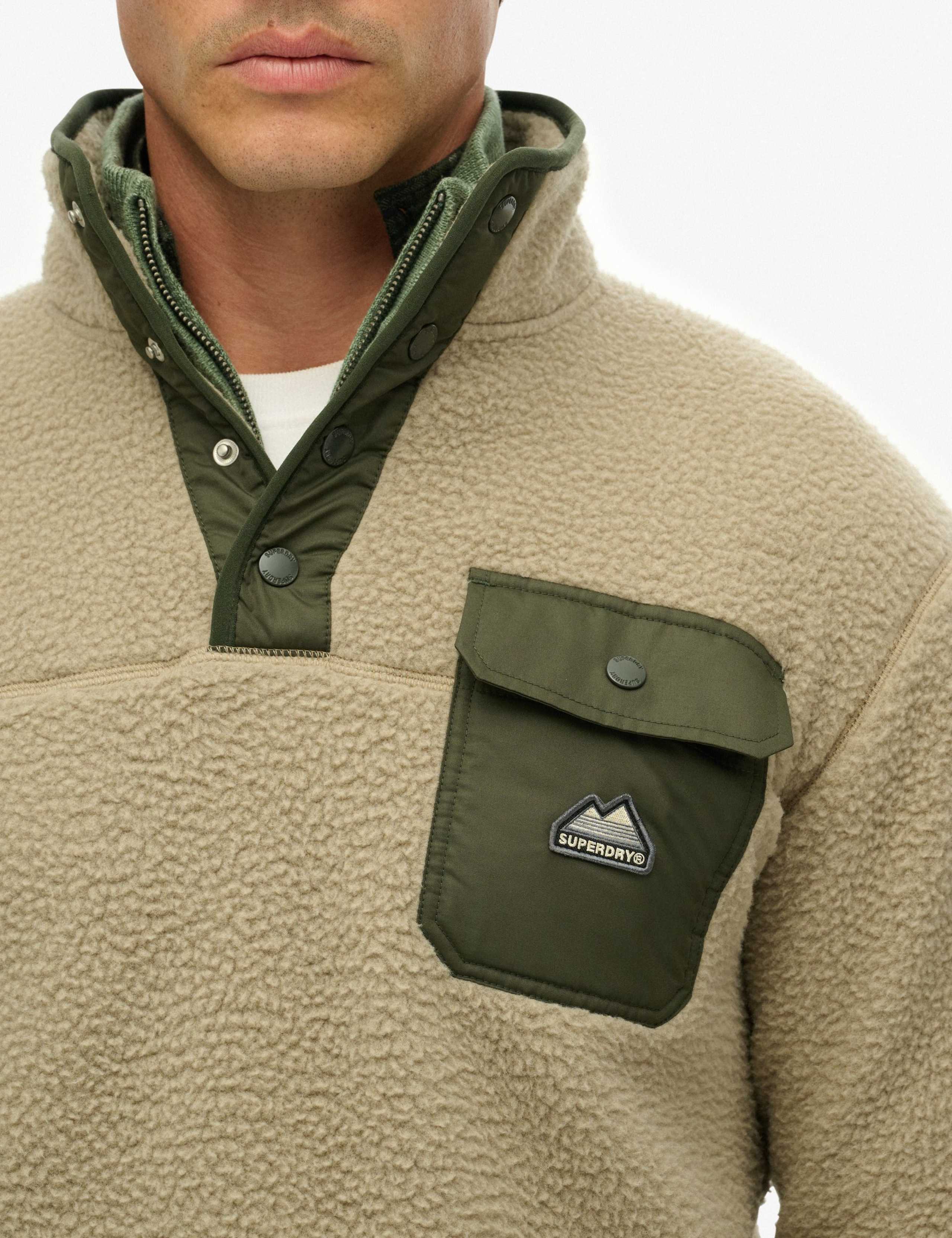 Fleece Half Popper Jumper 5 of 6