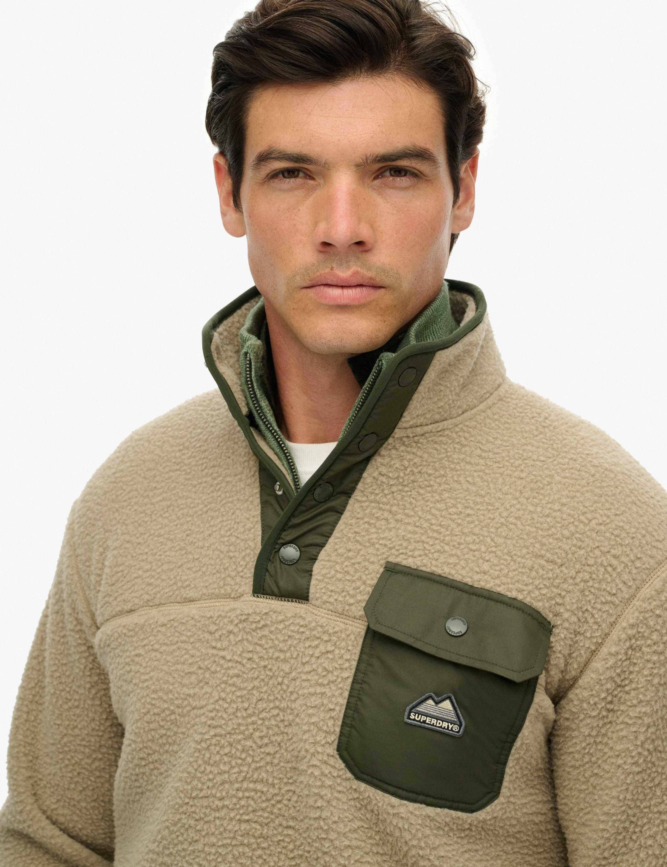 Fleece Half Popper Jumper 6 of 6