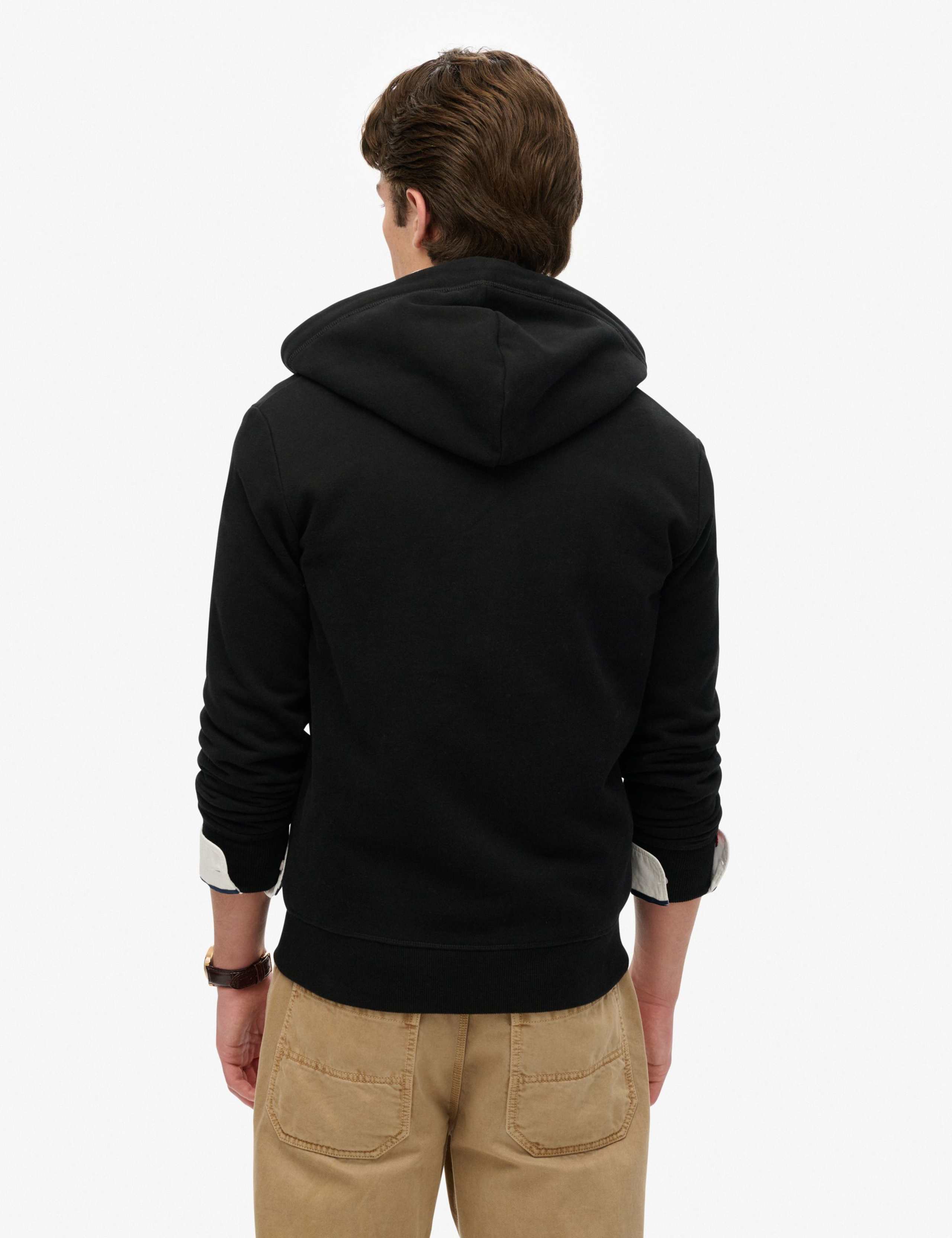 Cotton Rich Zip Up Hoodie 5 of 7