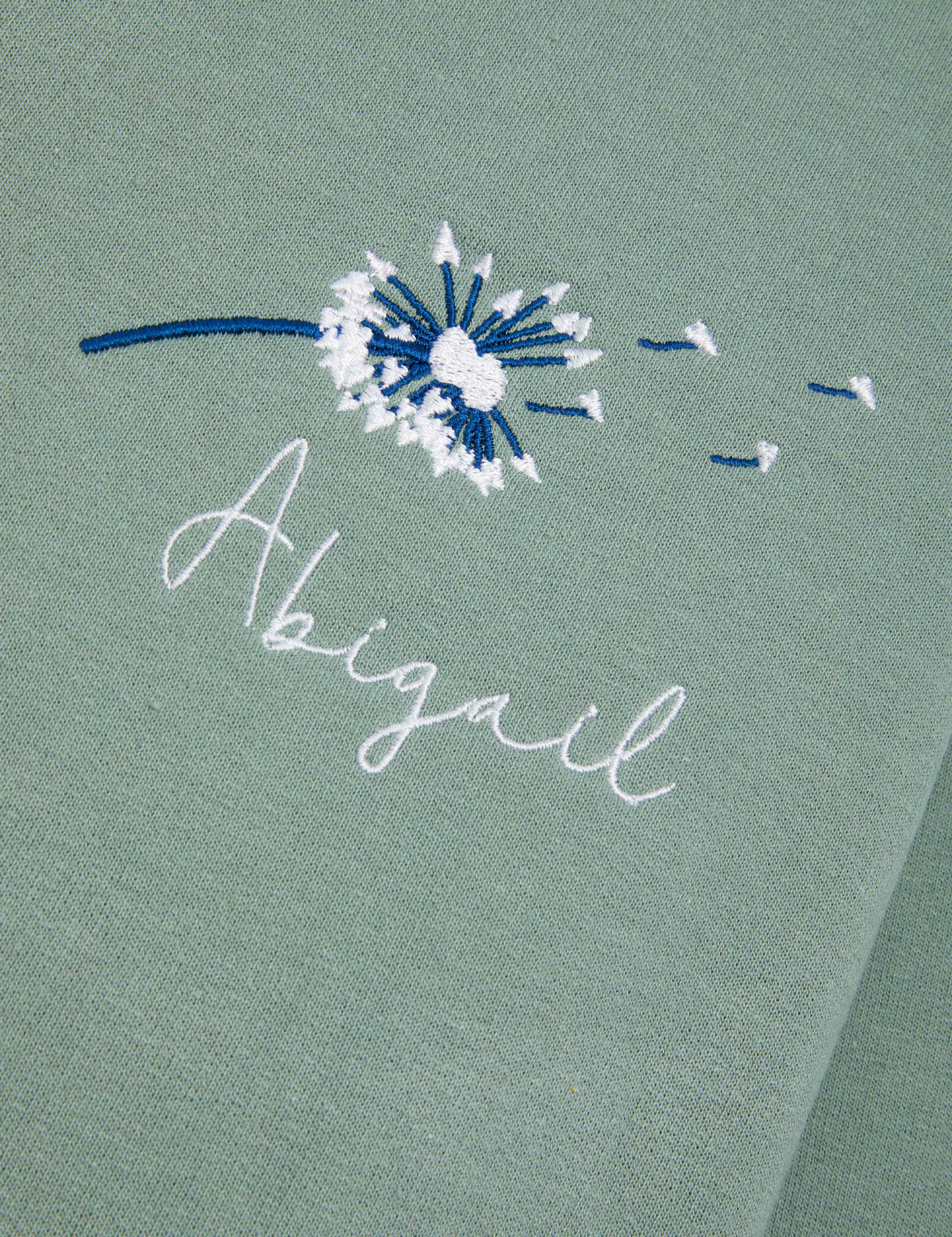 Personalised Ladies Dandelion Sweatshirt 4 of 4