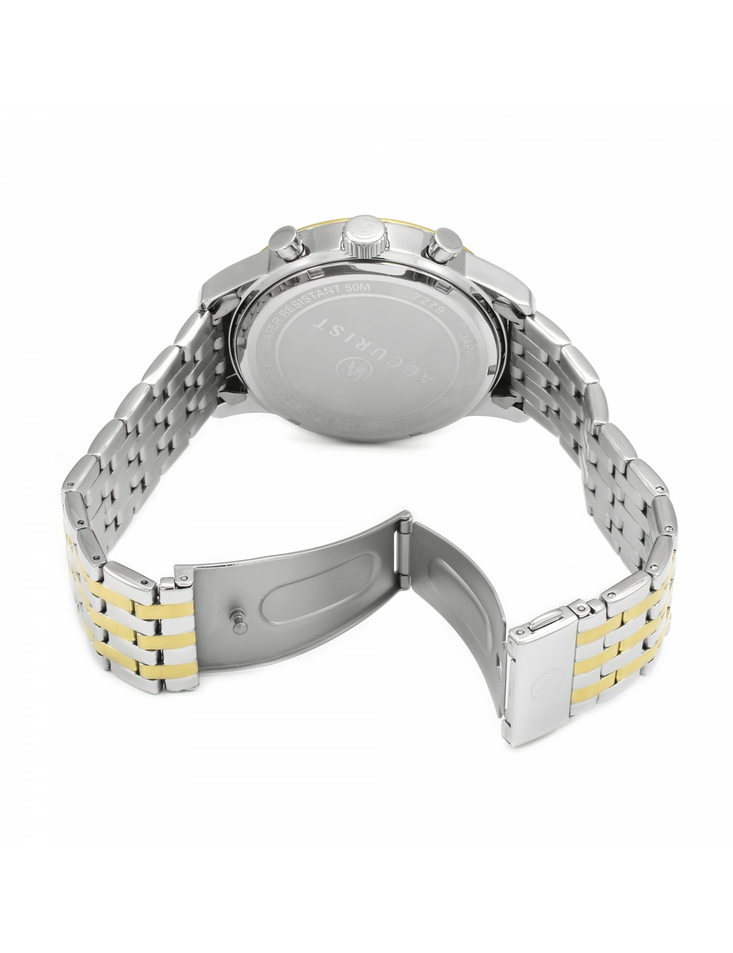 Accurist Chrono Stainless Steel Watch 4 of 6