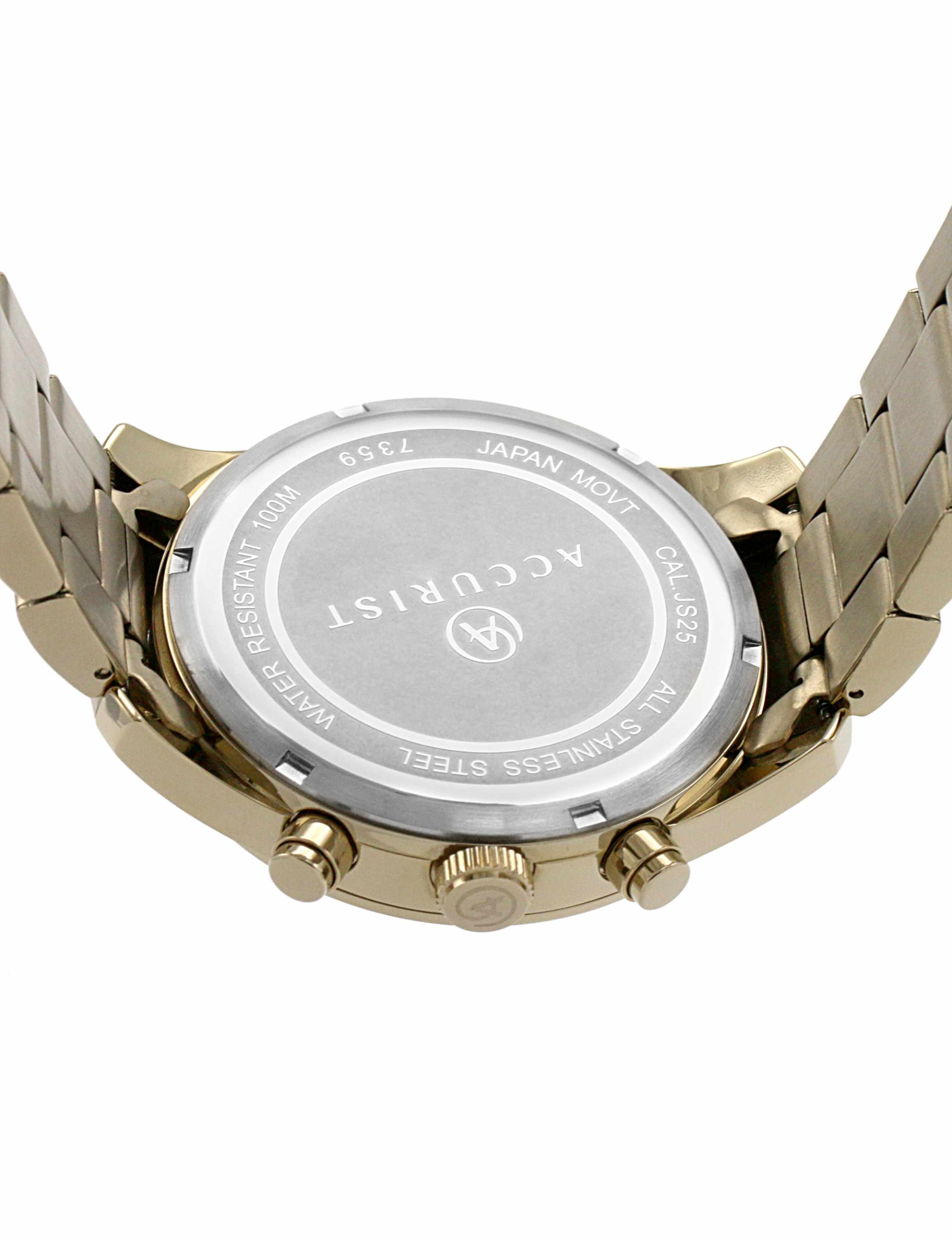 Accurist Stainless Steel Chronograph Watch 7 of 8