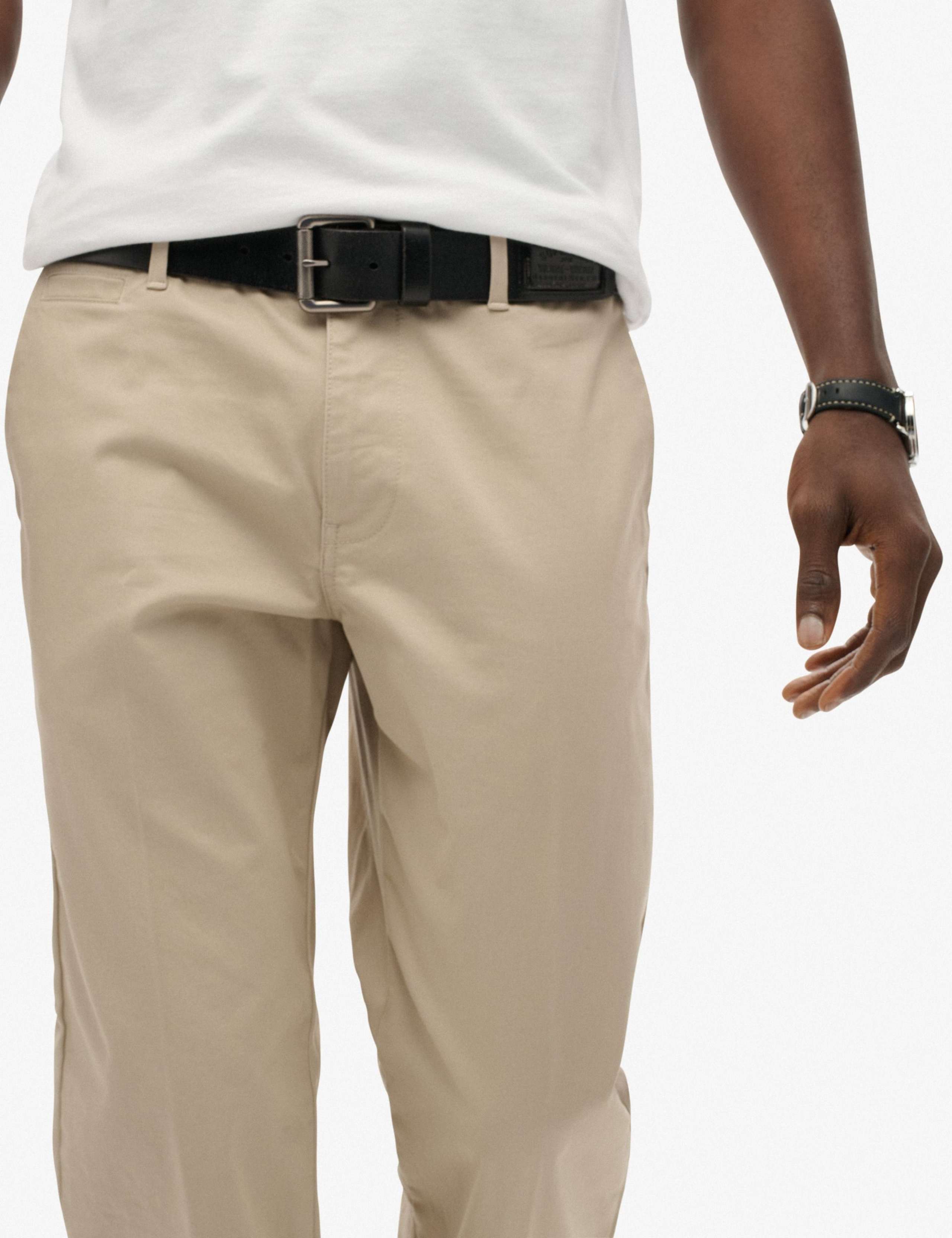 Regular Fit Cotton Rich Chinos 3 of 6